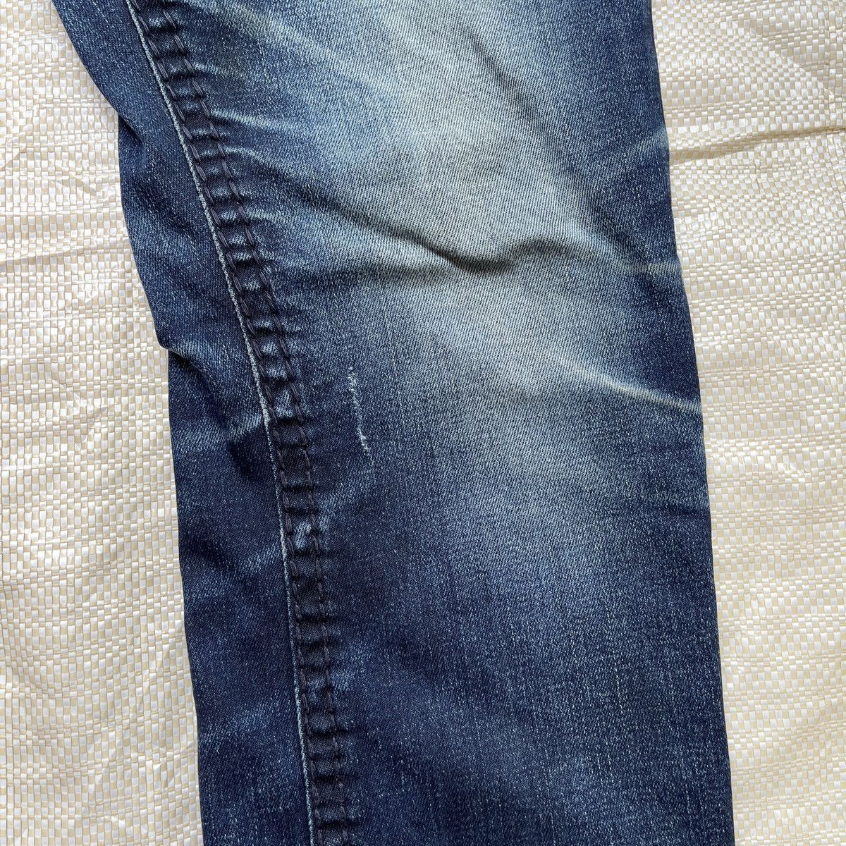 Vintage - Ripped Buckaroo Indigo Ink Jeans Fit Cut Japanese - 14