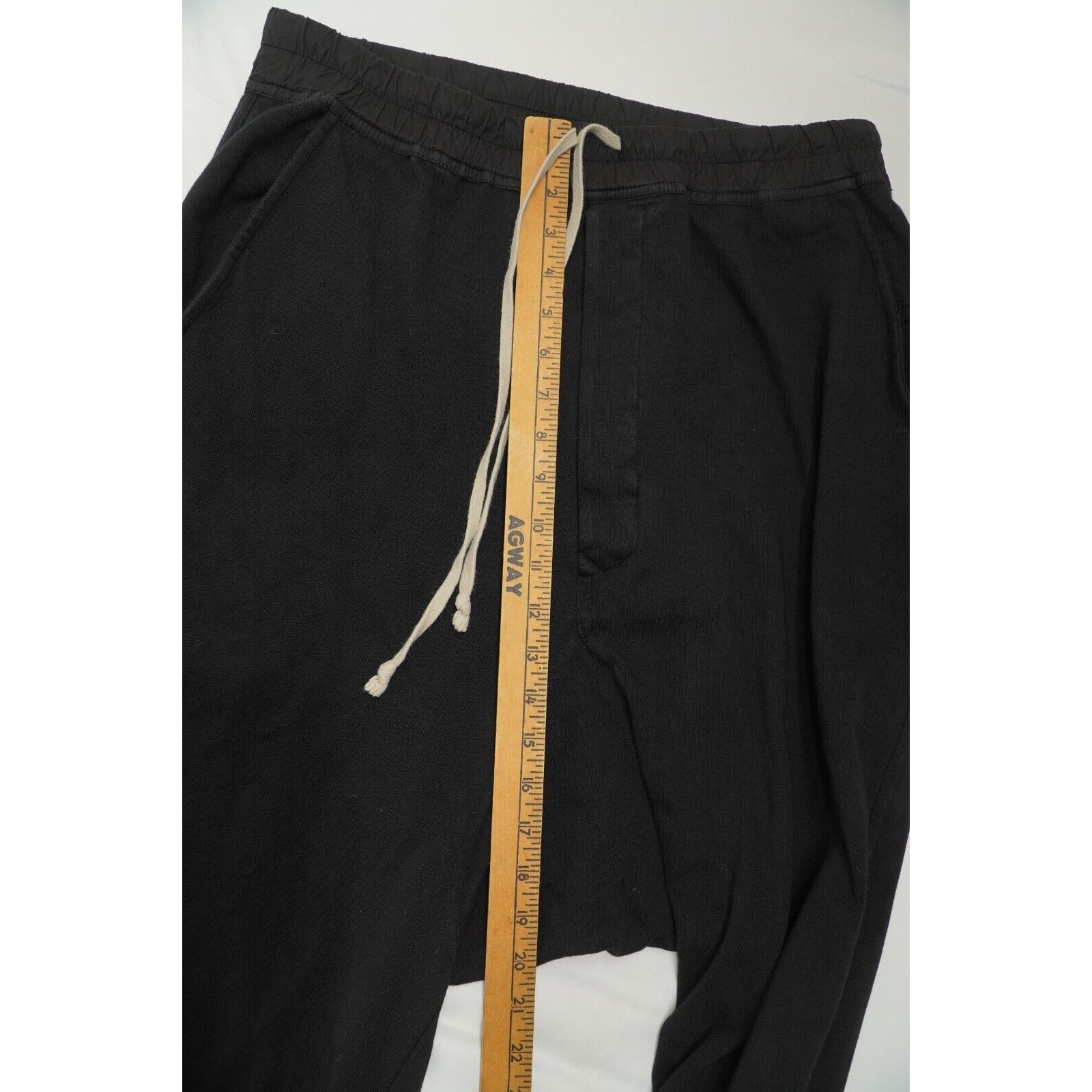 Rick Prisoner Black Pants Drop Crotch SS20 - M - 20