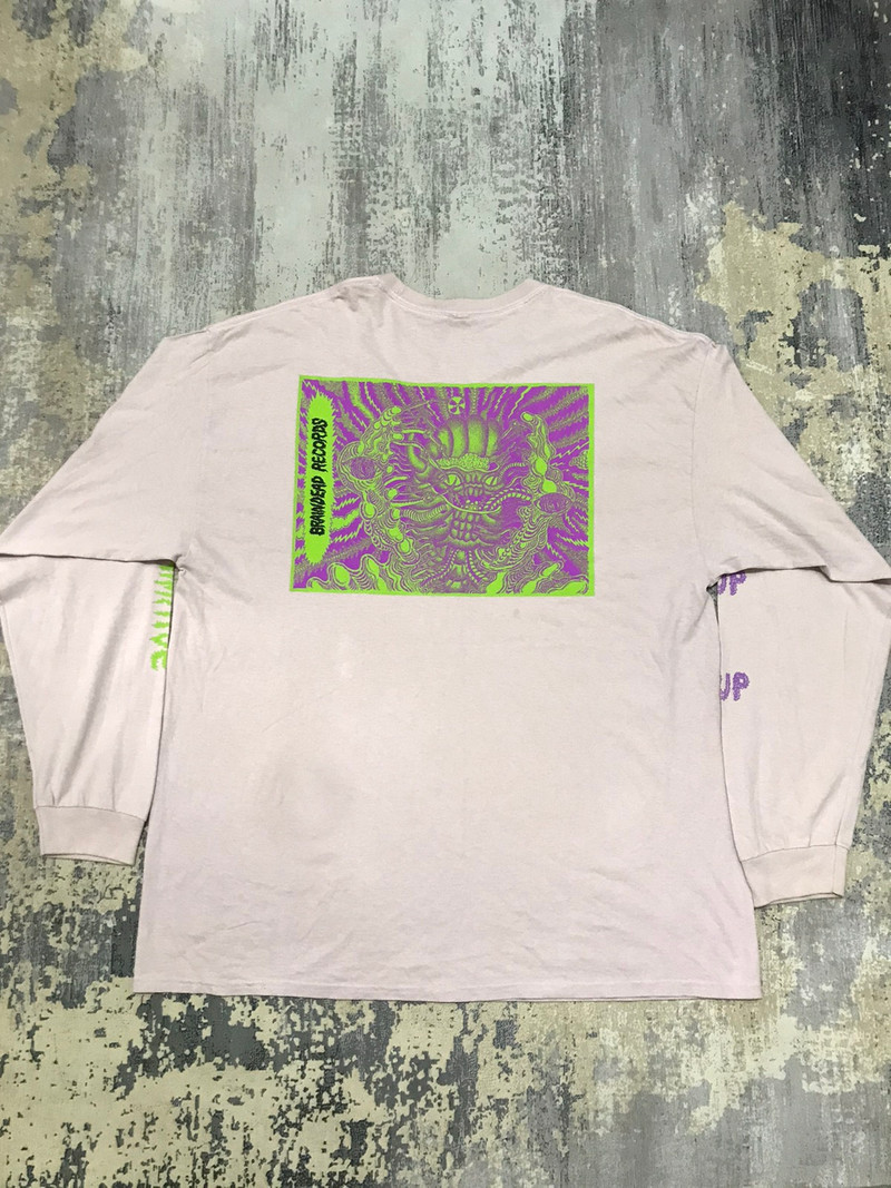 Brain Dead Record 2UP Psycho Primitive Long Sleeve Shirt - 1