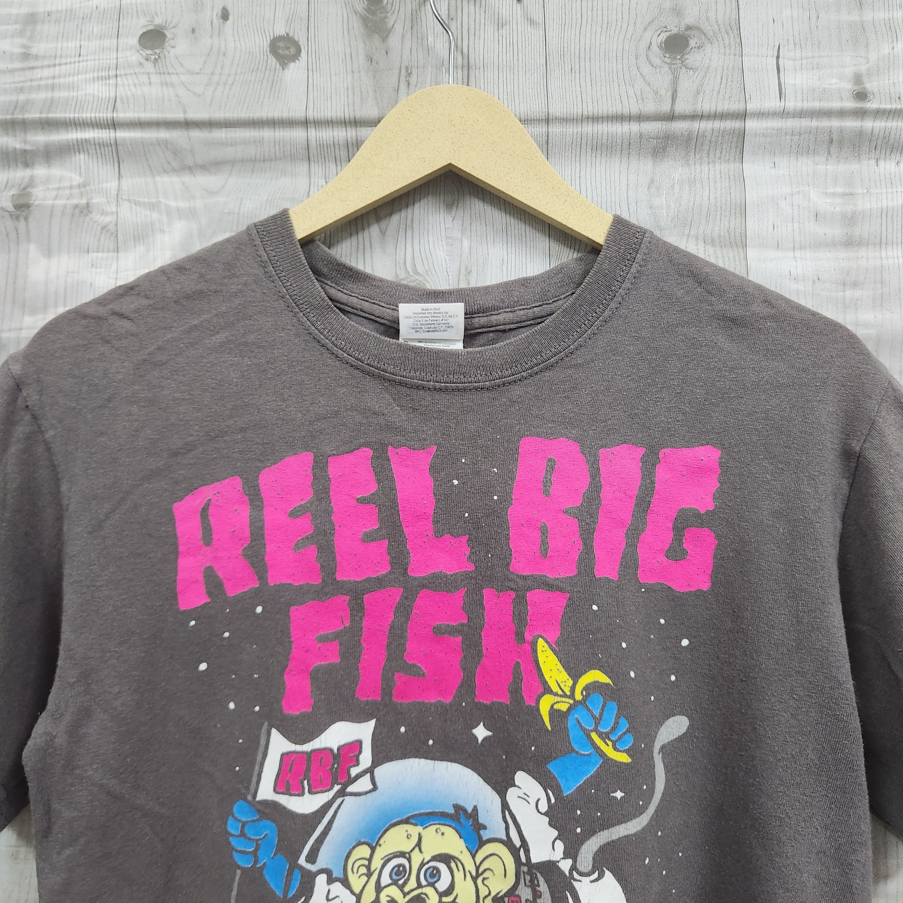 Vintage Y2K Reel Big Fish Band Tees - 11