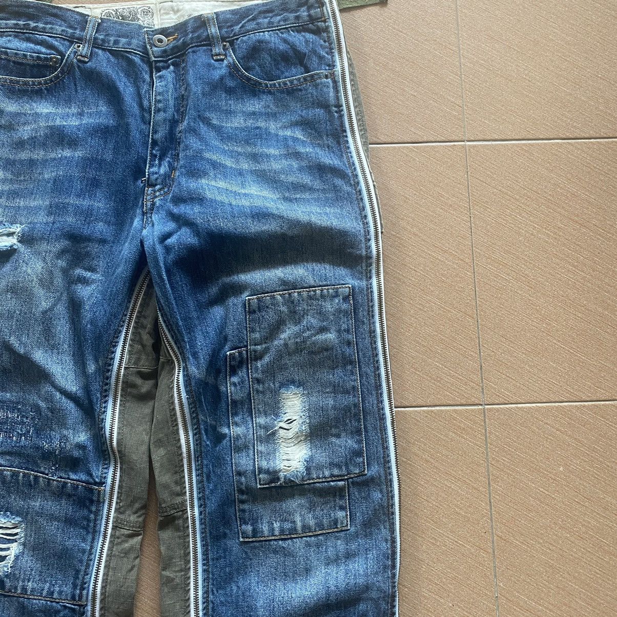 Designer - CUSTOMADE ZIPPER JEANS - 2