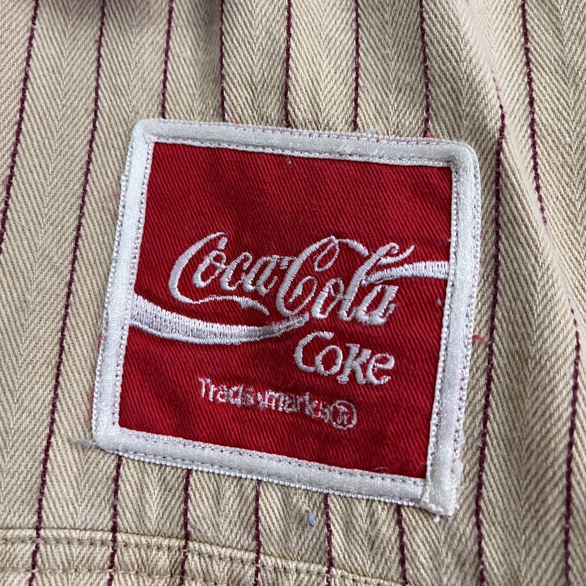 Vintage Coca Cola Hickory Buttons Up Shirt - 4