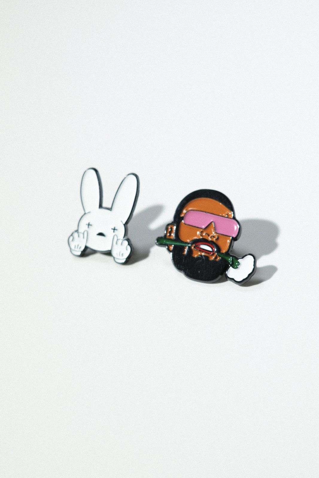 Hype - Bad Bunny Hip-Hop Enamel Pin - 4