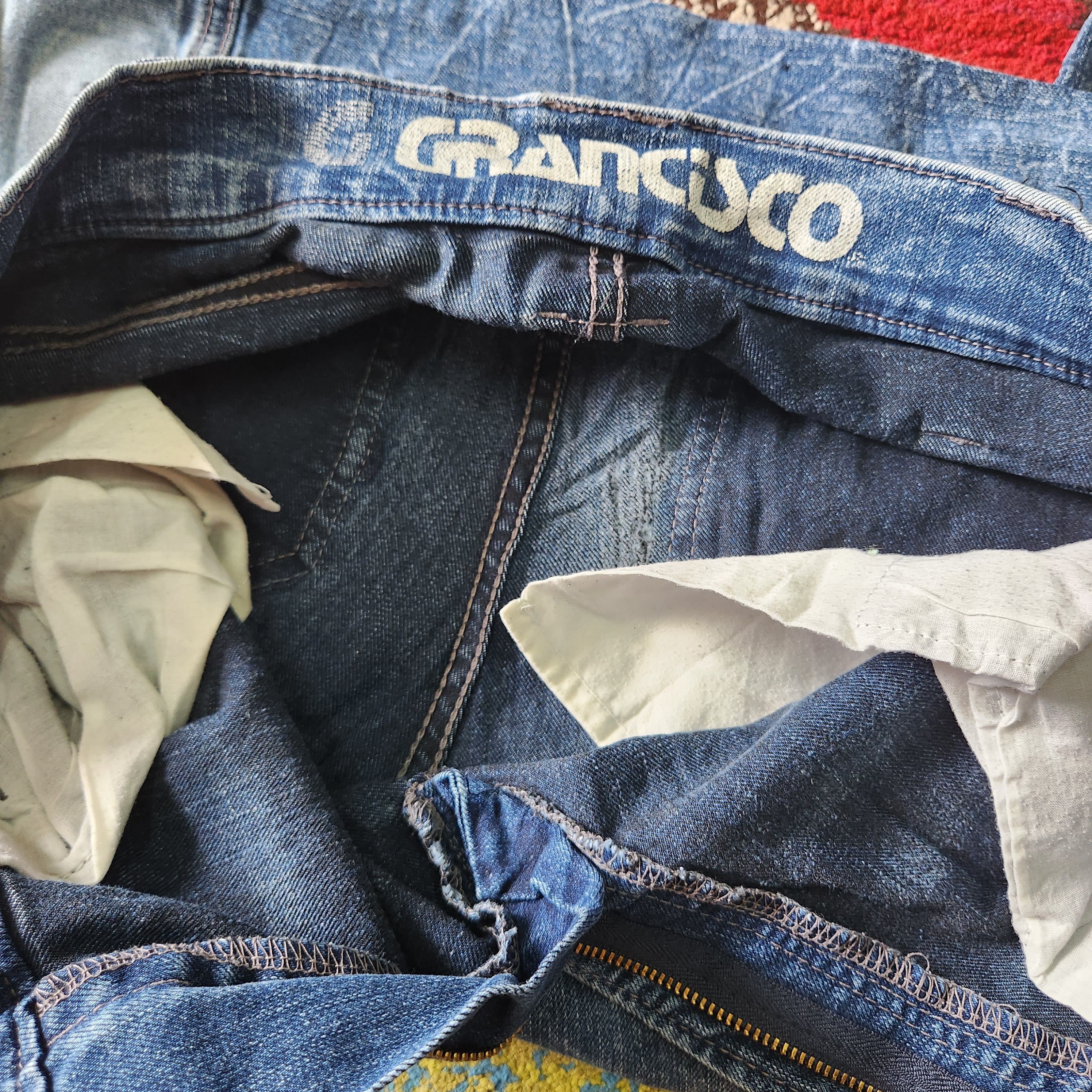 Vintage Grancisco Distressed Denim Japan Jeans - 2