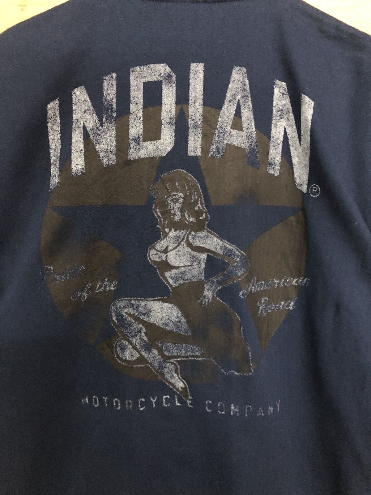 Indian Motercycles - Indian Motorcycle Women Sexy Back Logo Shirt - 3