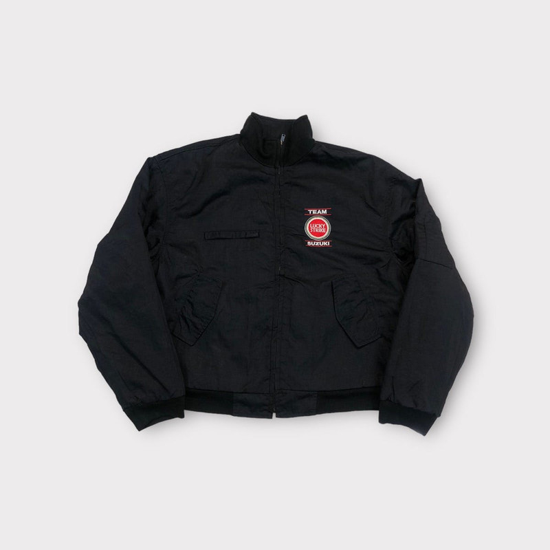 Other Designers Vintage 90s Reversible Suzuki Team Lucky Strike