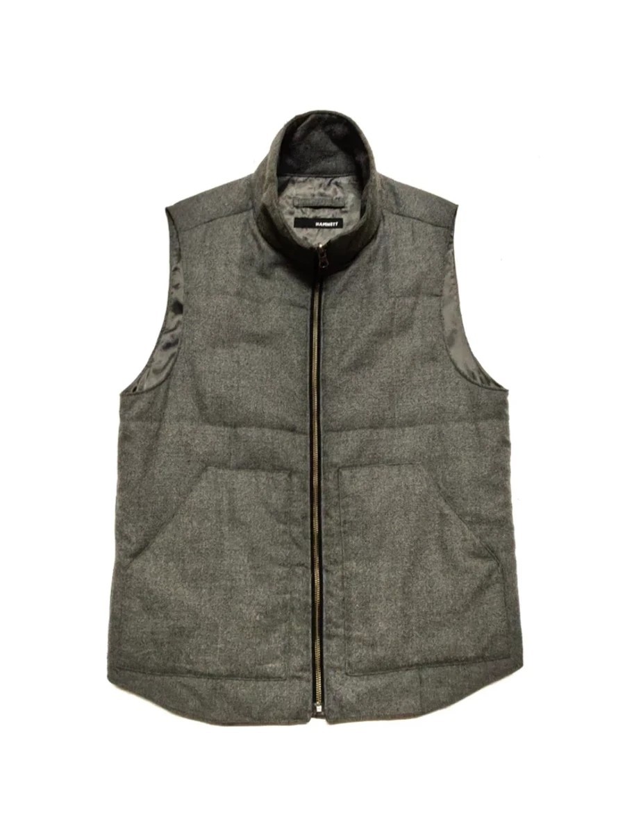 Katharine Hamnett - Vintage Casual Half Puffer Vest Jacket - 1
