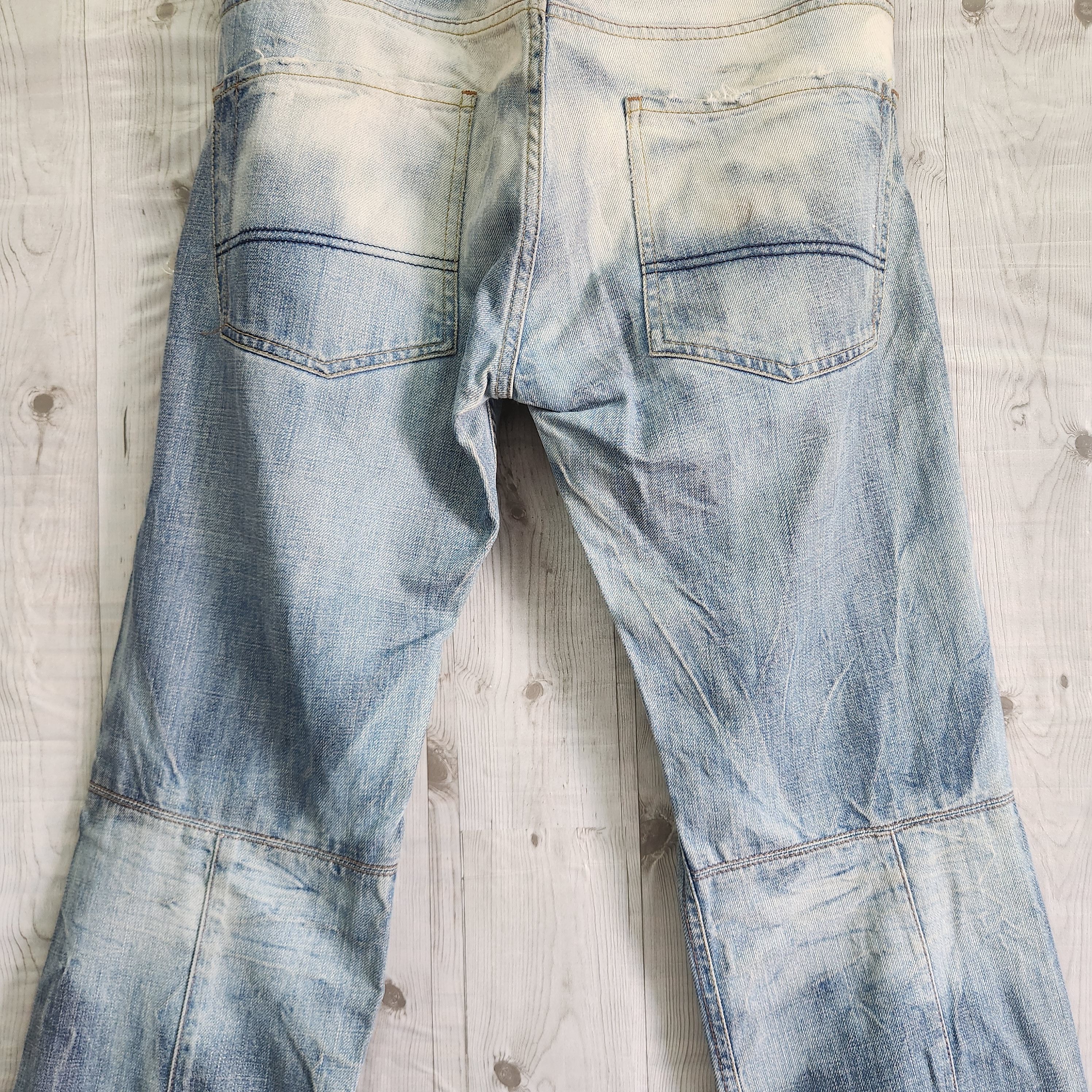 Italy Designer Casucci Distressed Denim Made In Italy - 10