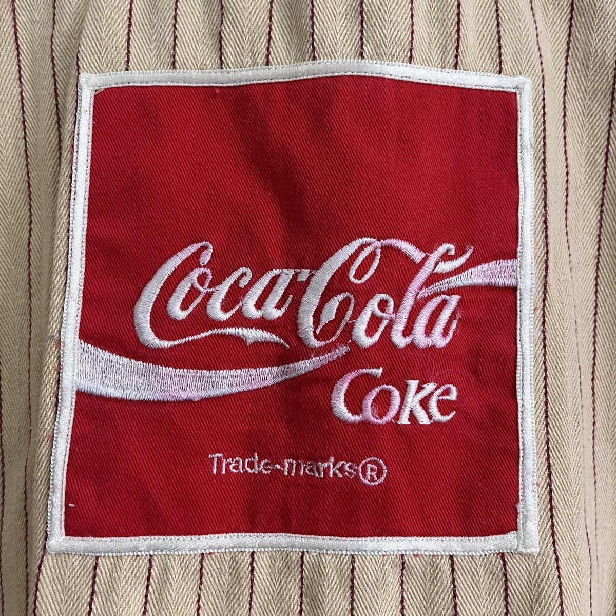 Vintage Coca Cola Hickory Buttons Up Shirt - 12