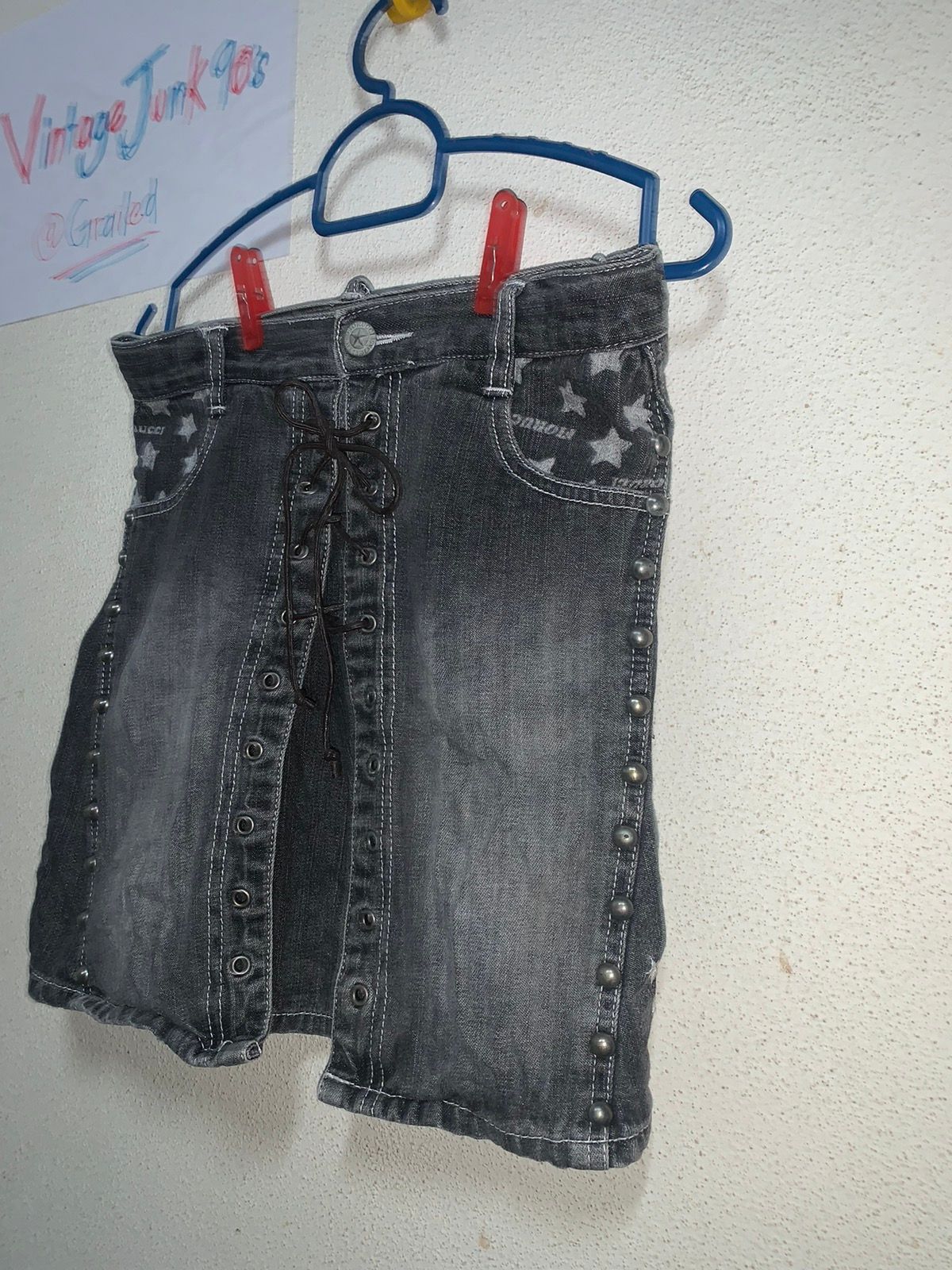 Designer - Fiorucci mini skirt jeans - 10