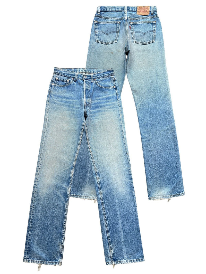 Vintage 90s Levis 501 Stonewash Denim Jeans - 1