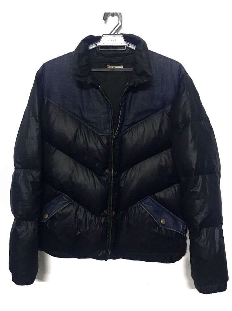 Levis down jacket mix denim material - 3