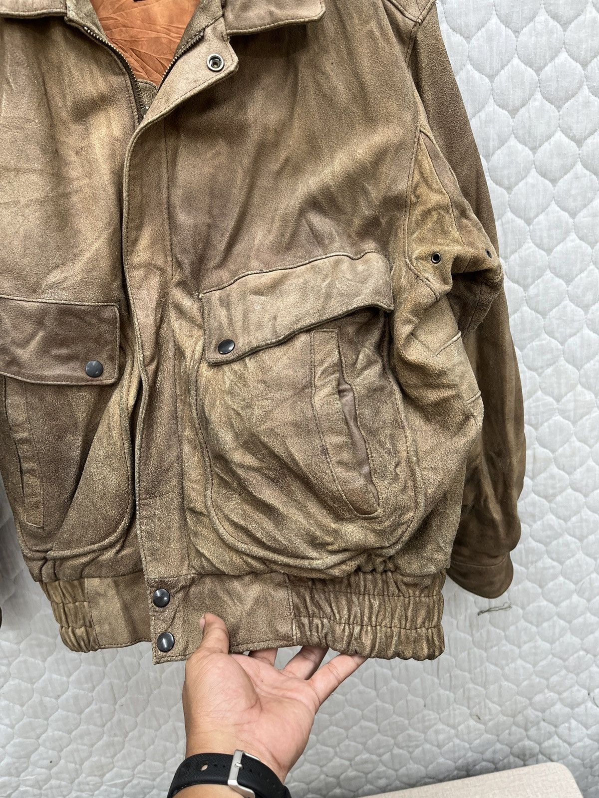 Vintage - 🔥🔥🔥STEALS VTG EVANS ENTERPRISE LEATHER JACKET - 16