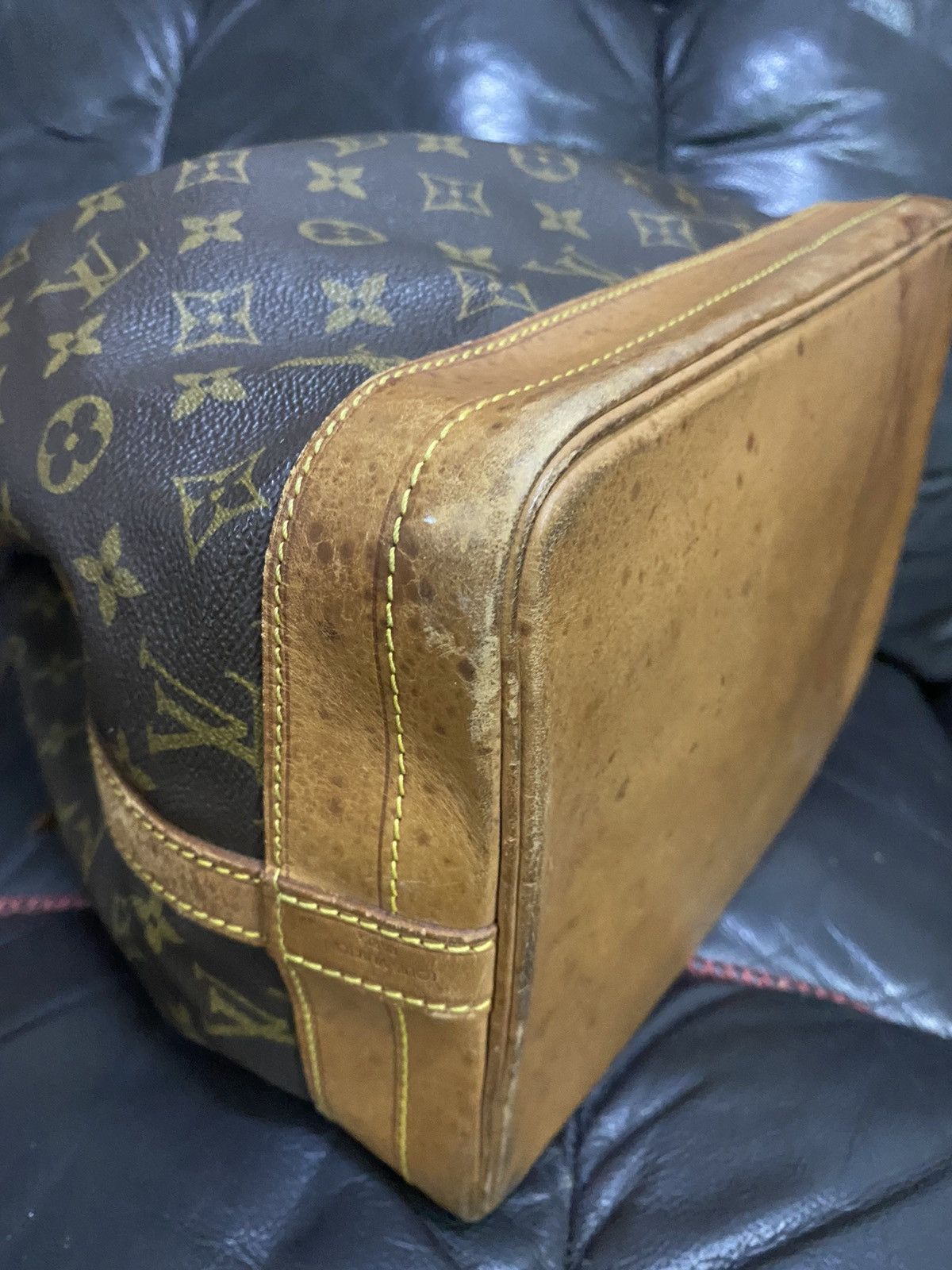 Louis Vuitton Vintage Neo GM Monogram Dawstring Shoulder Bag - 11