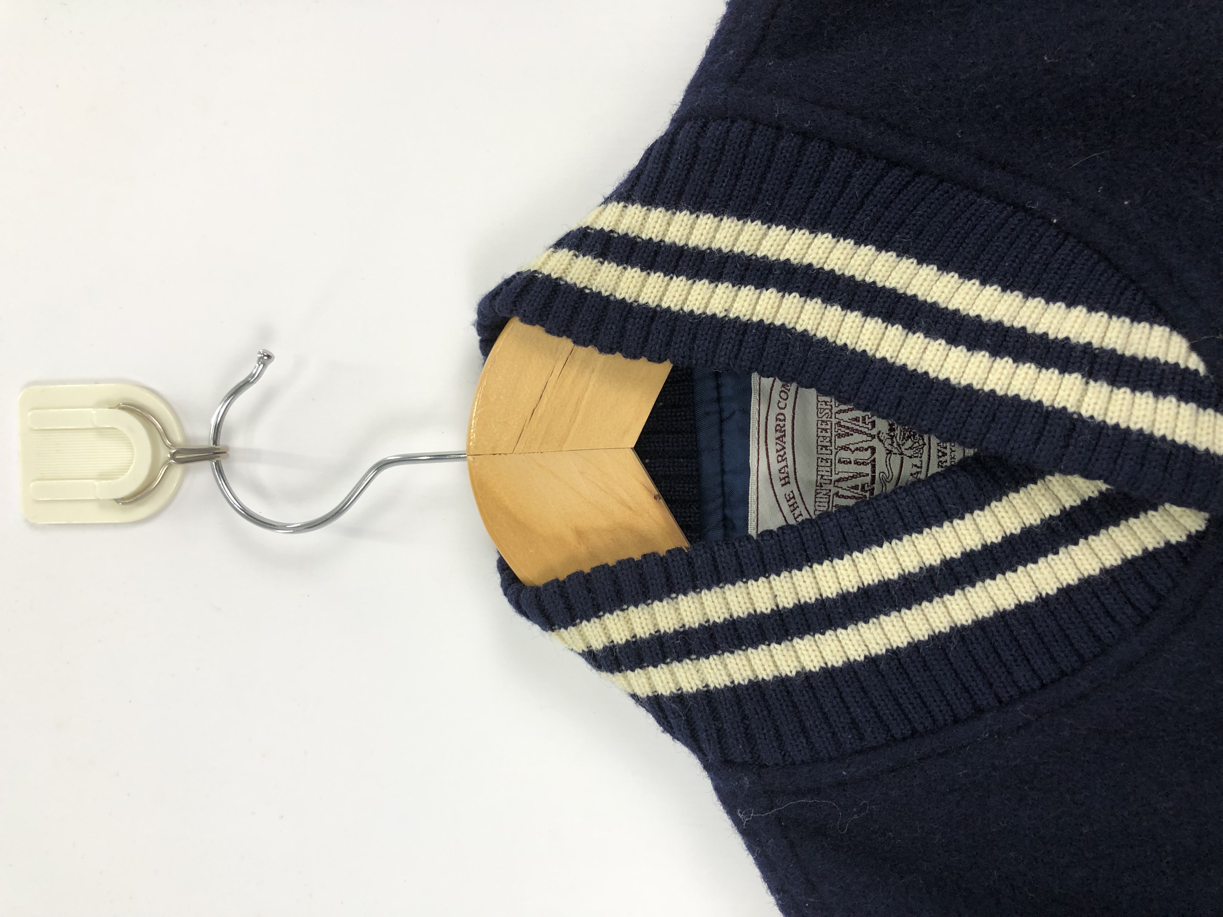 Vintage - Vintage Harvard Wool Varsity Jacket - 6