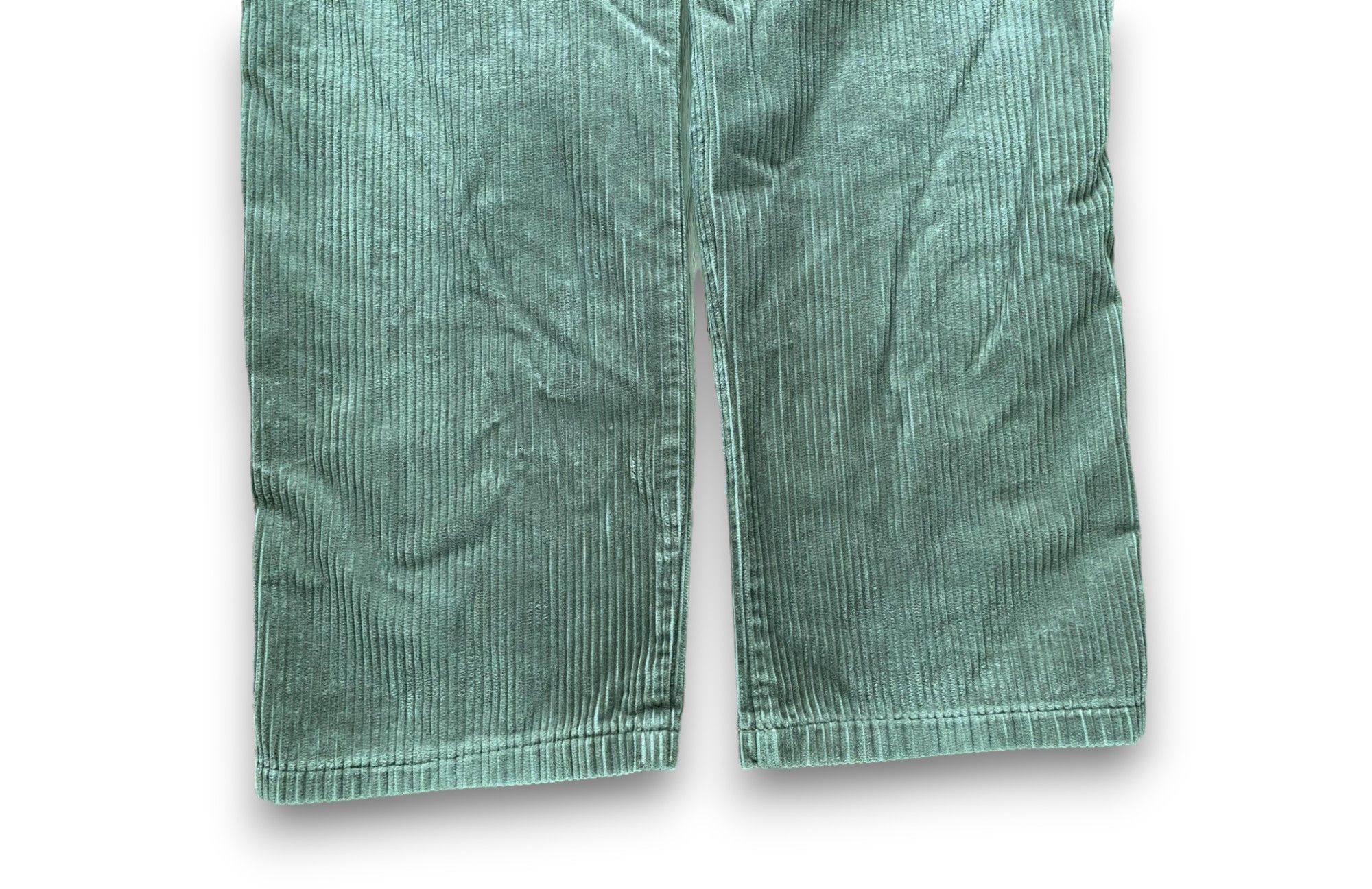 Corduroy Cargo Pants Olive Vintage Y2K Streetwear Men’s XL - 10