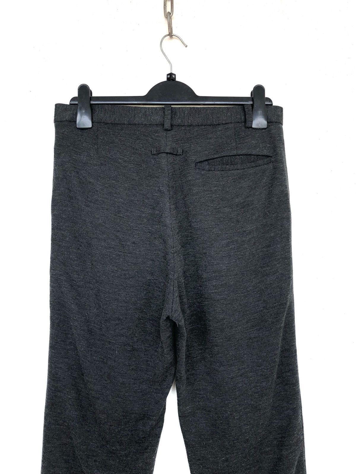 OG Jean Paul Gaultier Acrylic Hair Wool Grey Pant - 6