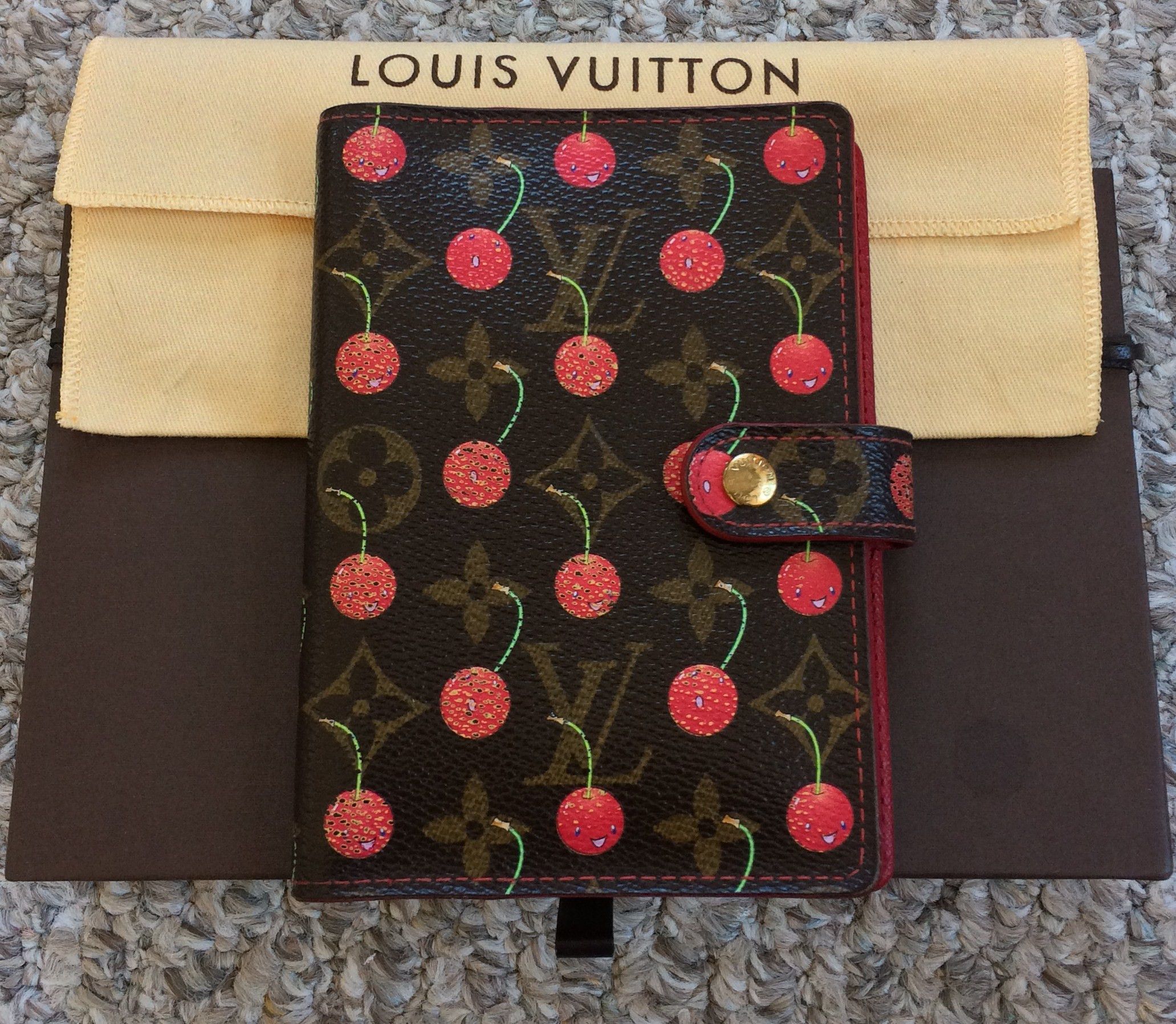 S/S 2005 Louis Vuitton x Murakami Cherry Monogram Agenda - 1