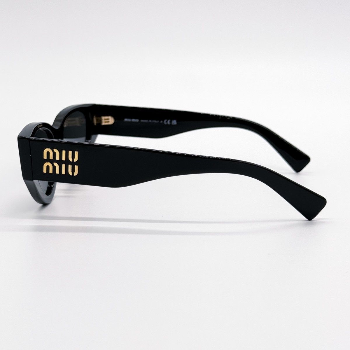 NEW MIU MIU SMU 03Z 1AB5S0 BLACK MU03ZS 1AB5S0 SUNGLASSES - 6