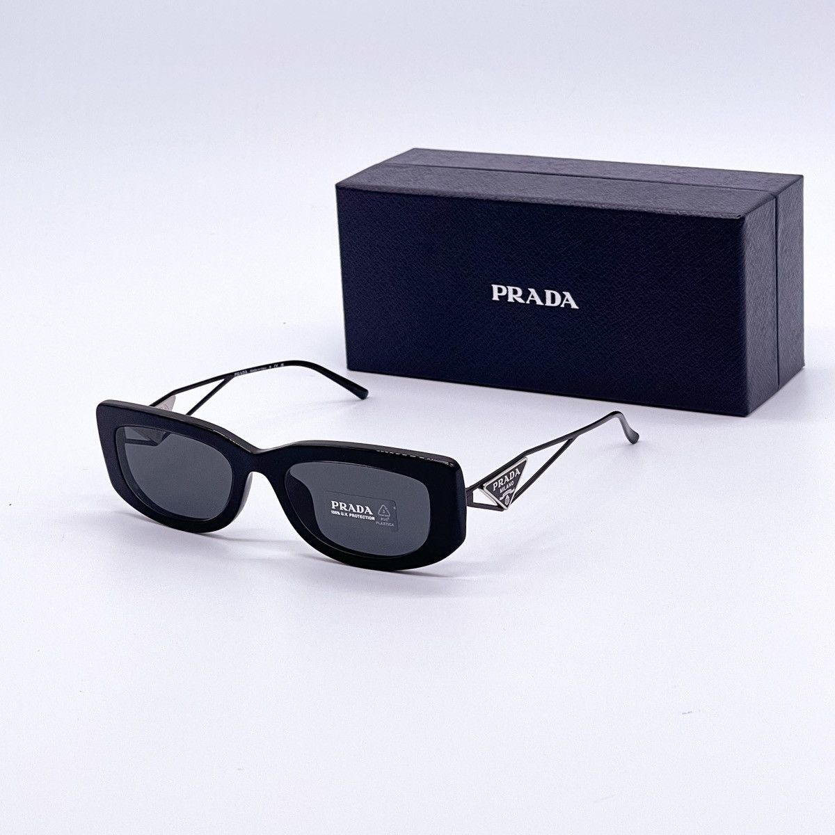 NEW PRADA PR14YS 1AB5S0 PR 14YS UNISEX SUNGLASSES SPR 14Y - 1