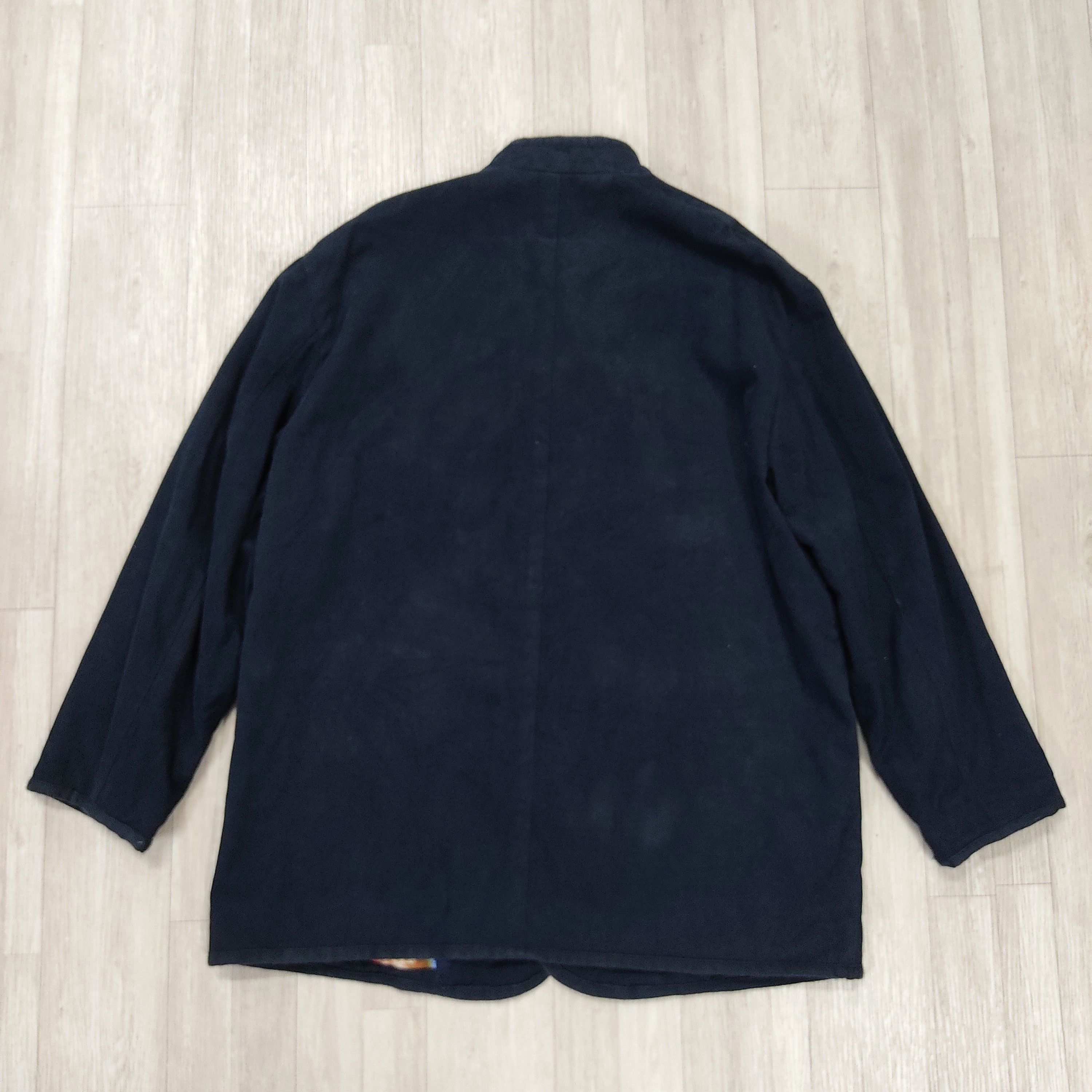 Archival Clothing - The PAPAS Mantere De Heming Navy Blue Deck Jacket - 13