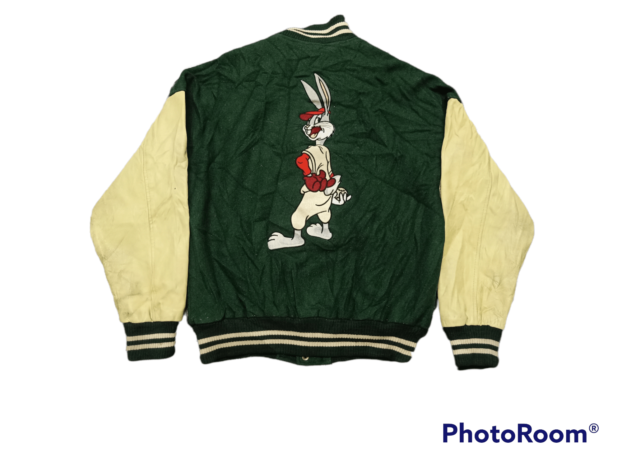 Vintage Looney Tunes Bugs Bunny 50th Anniversary varsity - 2