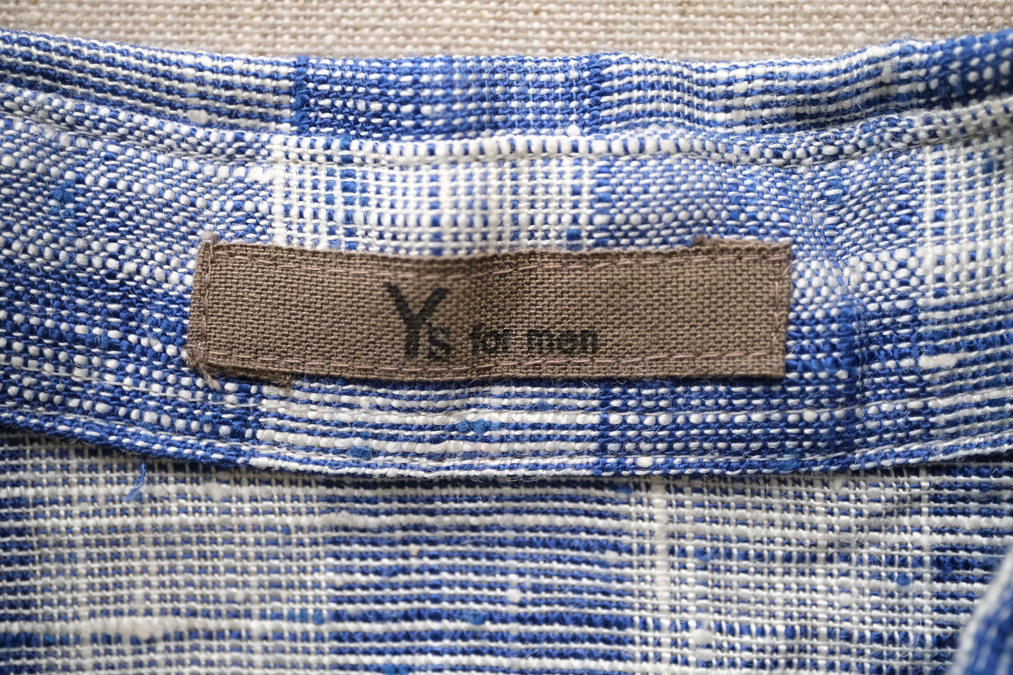 *SOLD* 🎐 YFM Archive [1970s-80s] Textured Plaid Shirt - 7