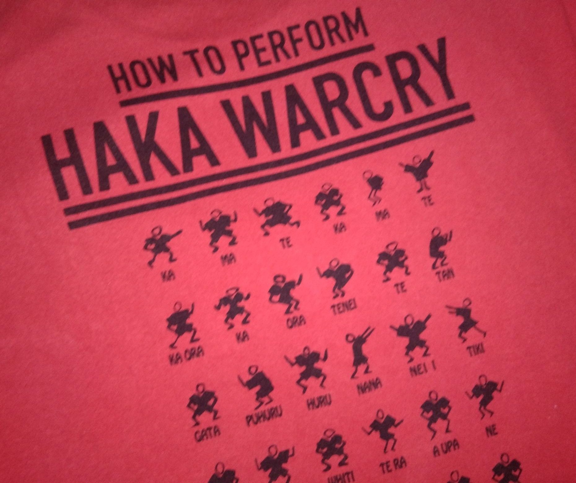 Vintage Canterbury Haka Warcry tshirt - 4