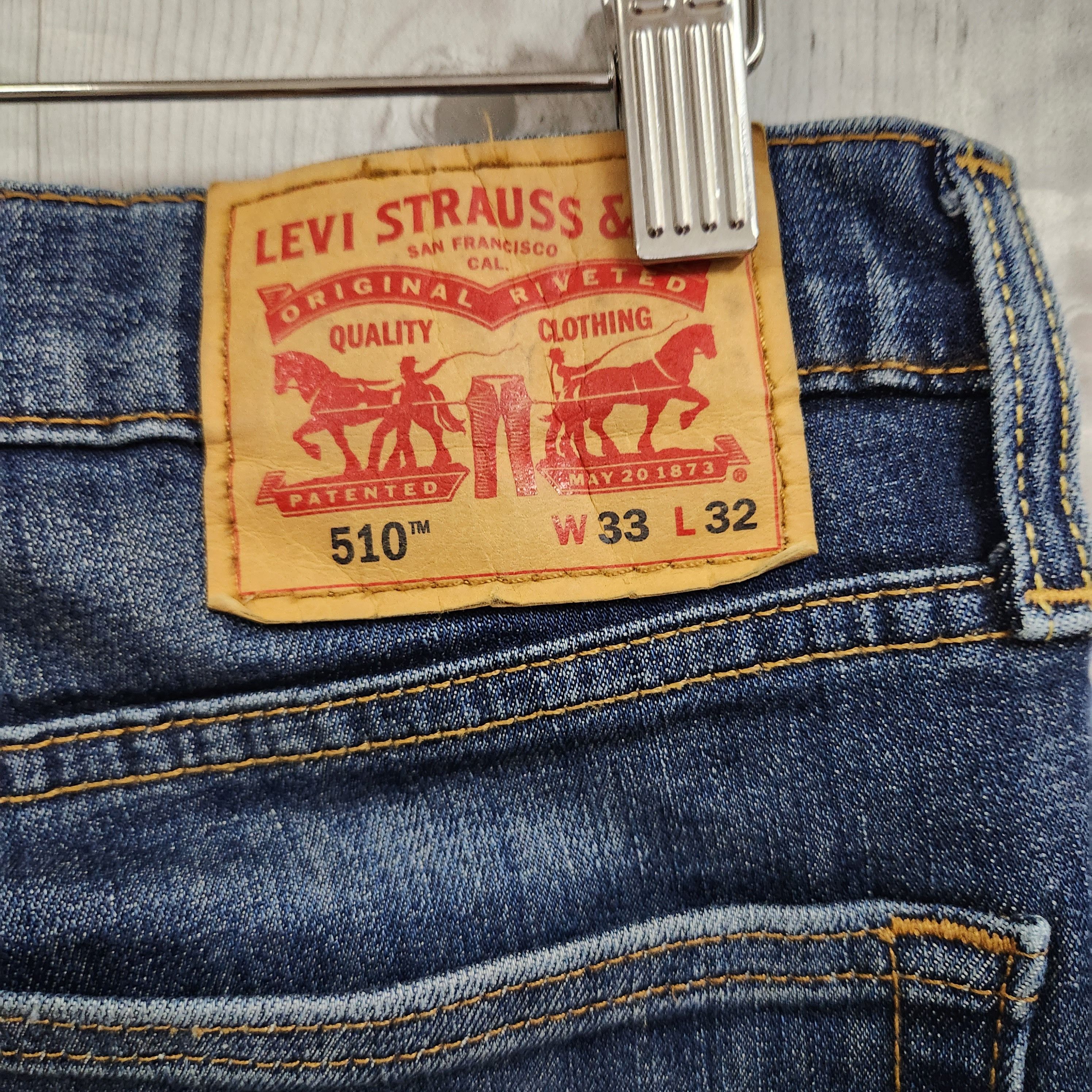 Levi's 510 Blue Denim Jeans - 11