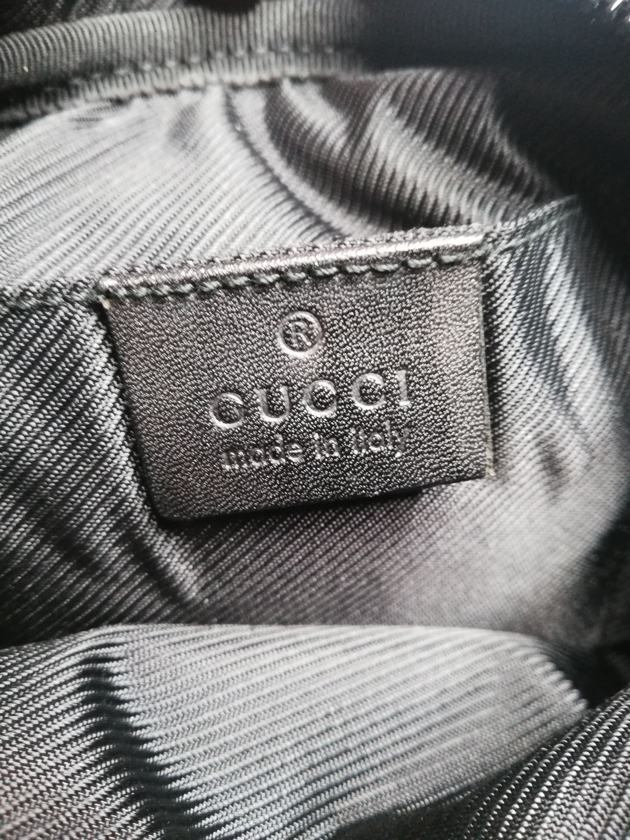 Gucci Black GG Small Side Crossbody Bag - 9