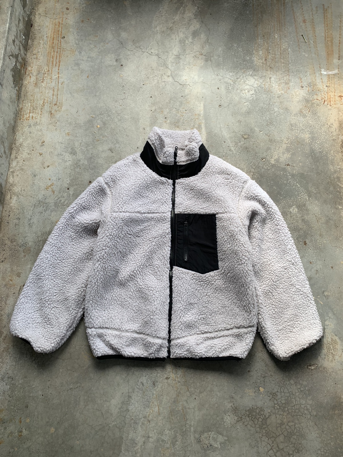 Japanese Brand - JapaneseBrand GRL sherpa Fleece Jacket - 1