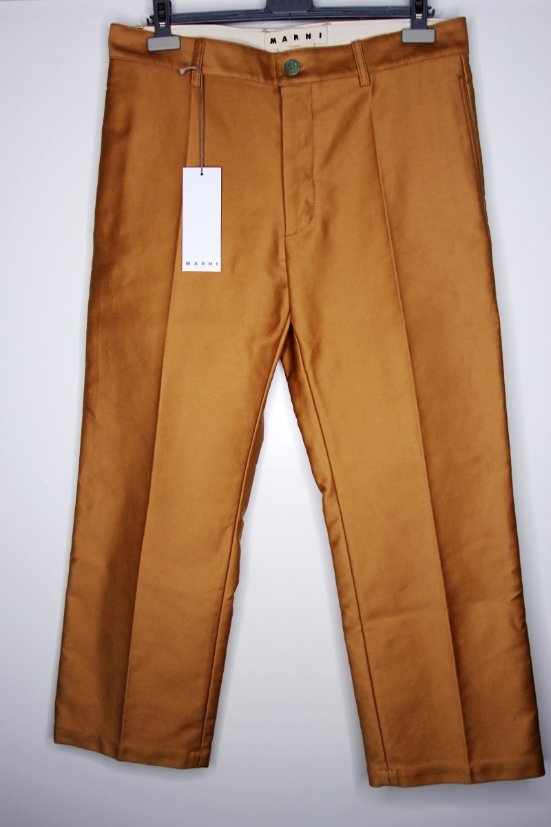 BNWT SS20 MARNI STRUCTURED COTTON PANTS 48