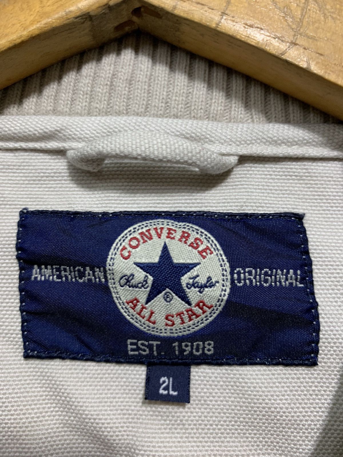 🔥CONVERSE ALL STAR CANVAS VARSITY JACKETS - 8