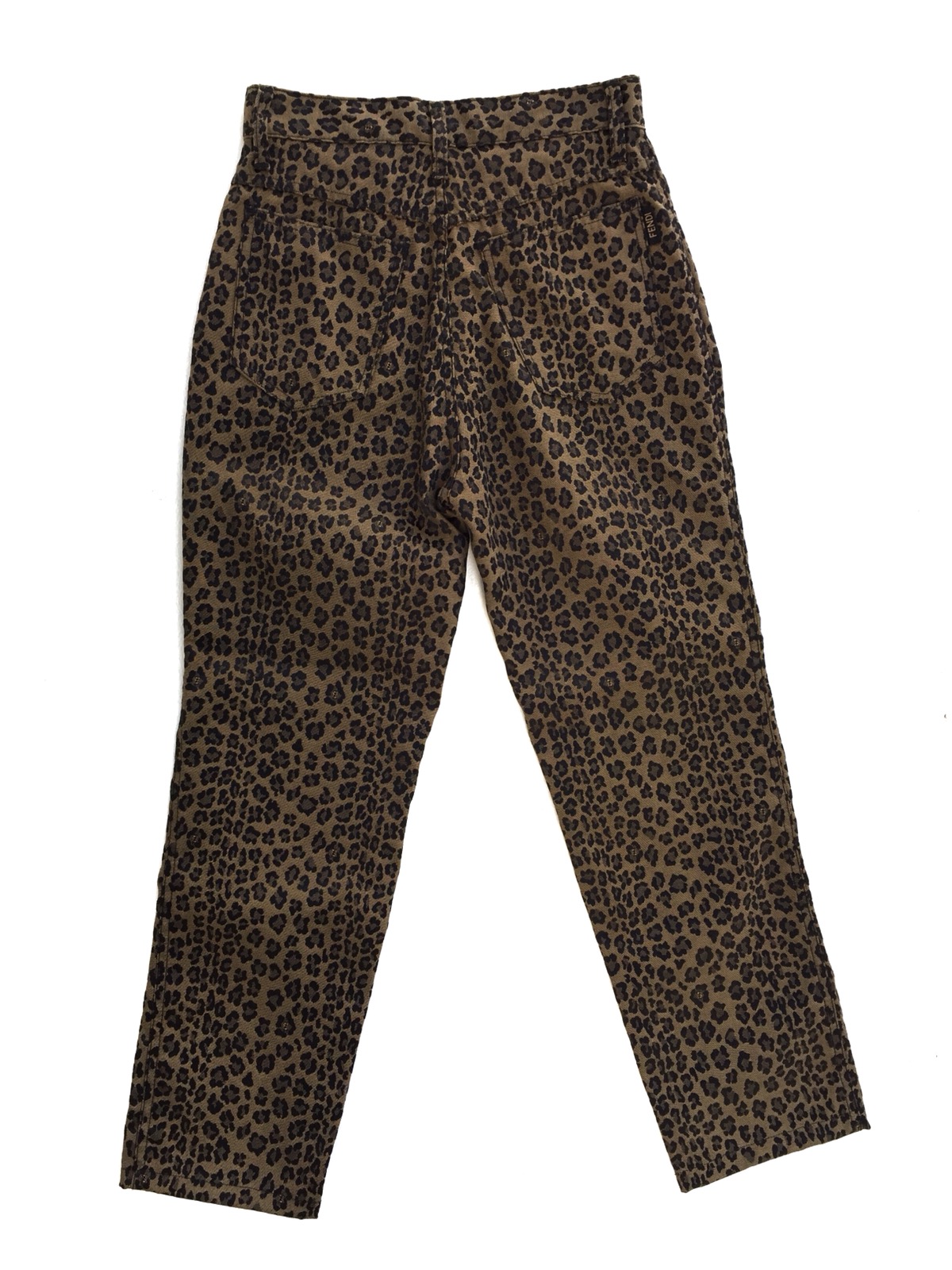 Vintage Authentic Fendi Leopard Pants - 2