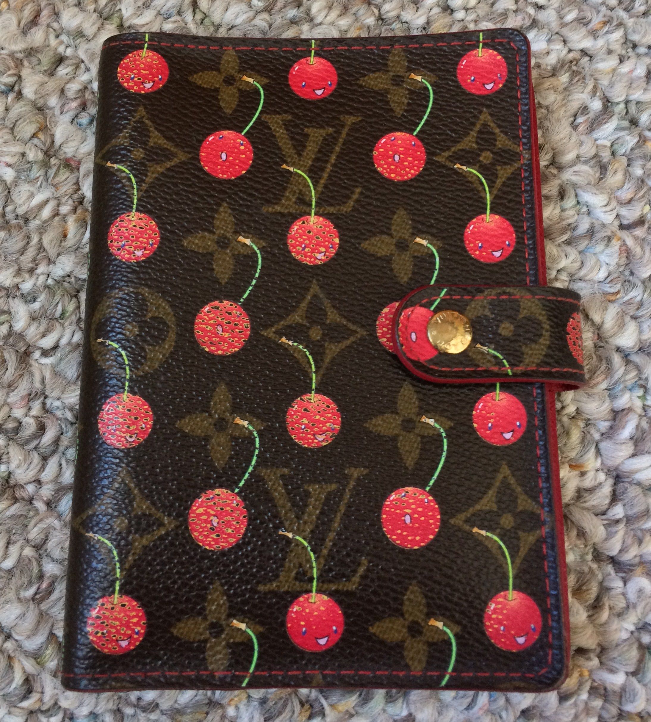 S/S 2005 Louis Vuitton x Murakami Cherry Monogram Agenda - 2