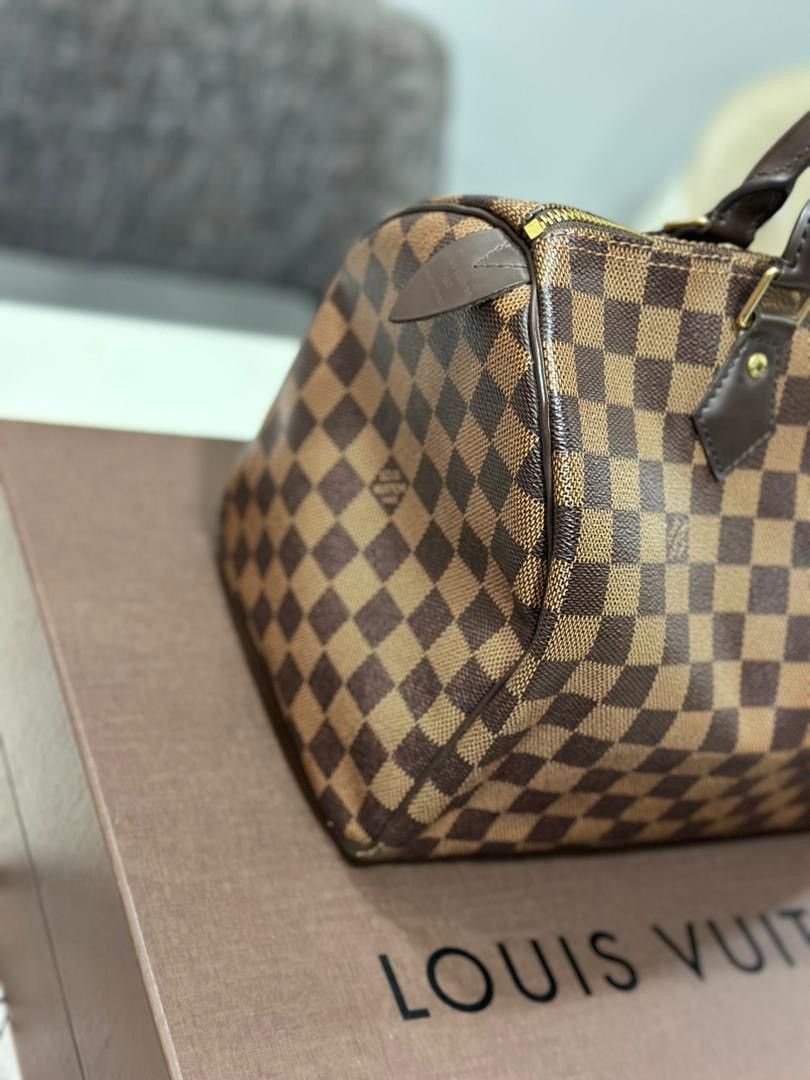 Authentic Louis Vuitton Damier Ebene Speedy 35 - 18