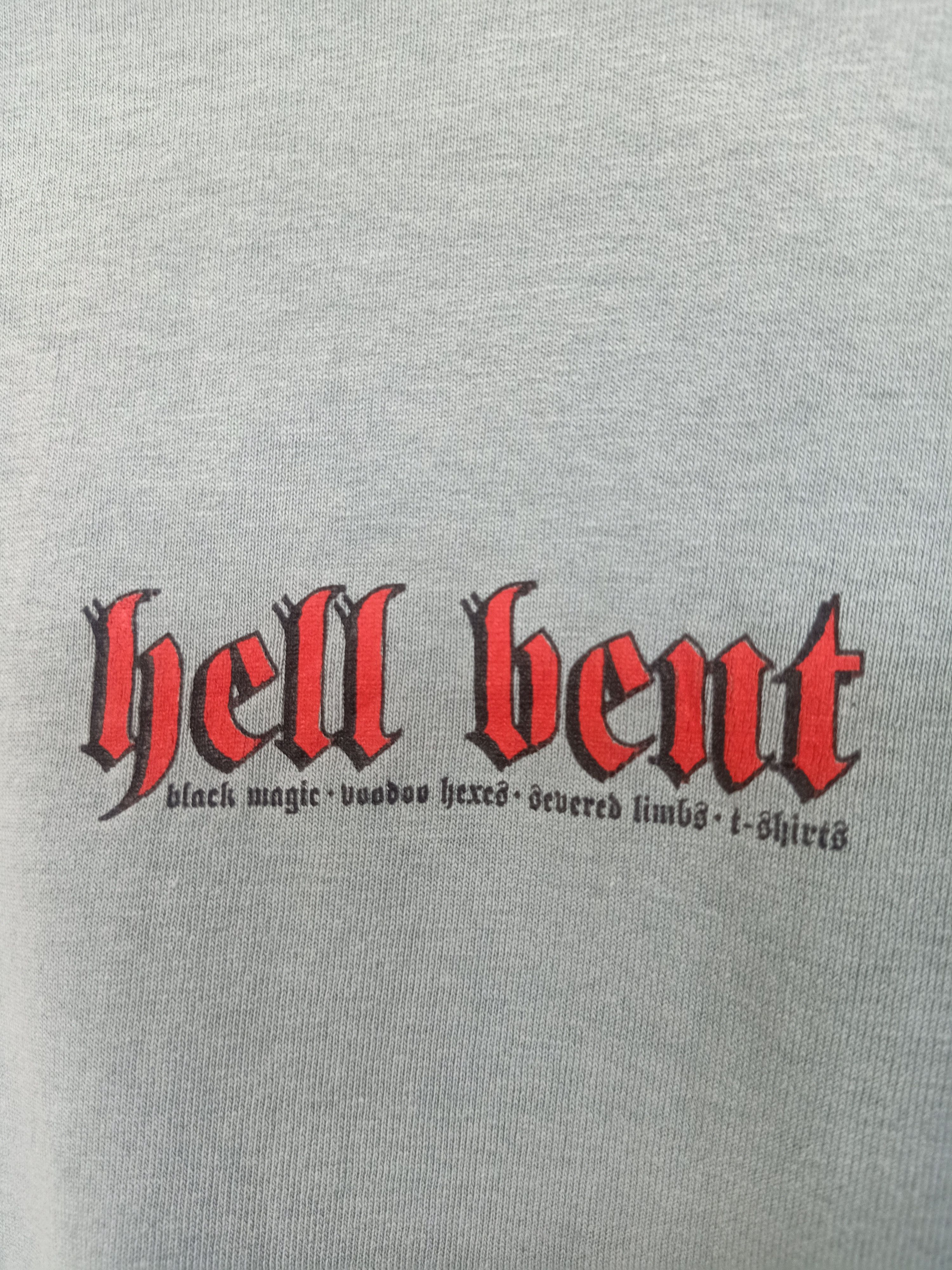 Vintage Superficial VOODO Hell Bent tee Devil man - 2