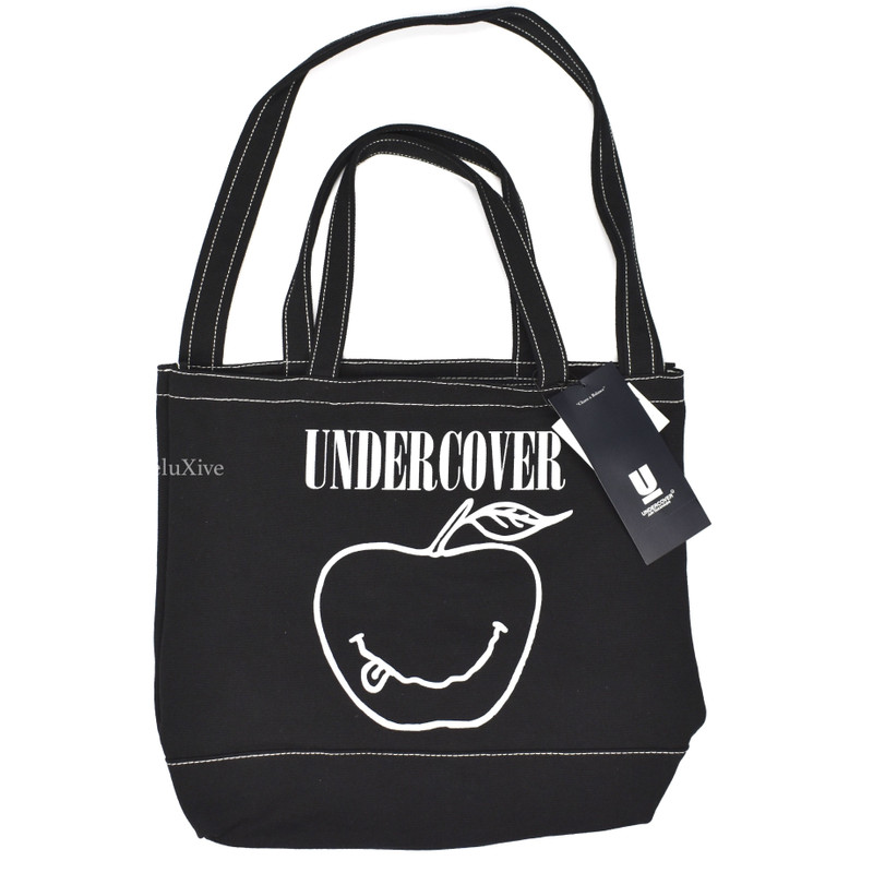 Black Apple Logo Tote Bag NWT - 1