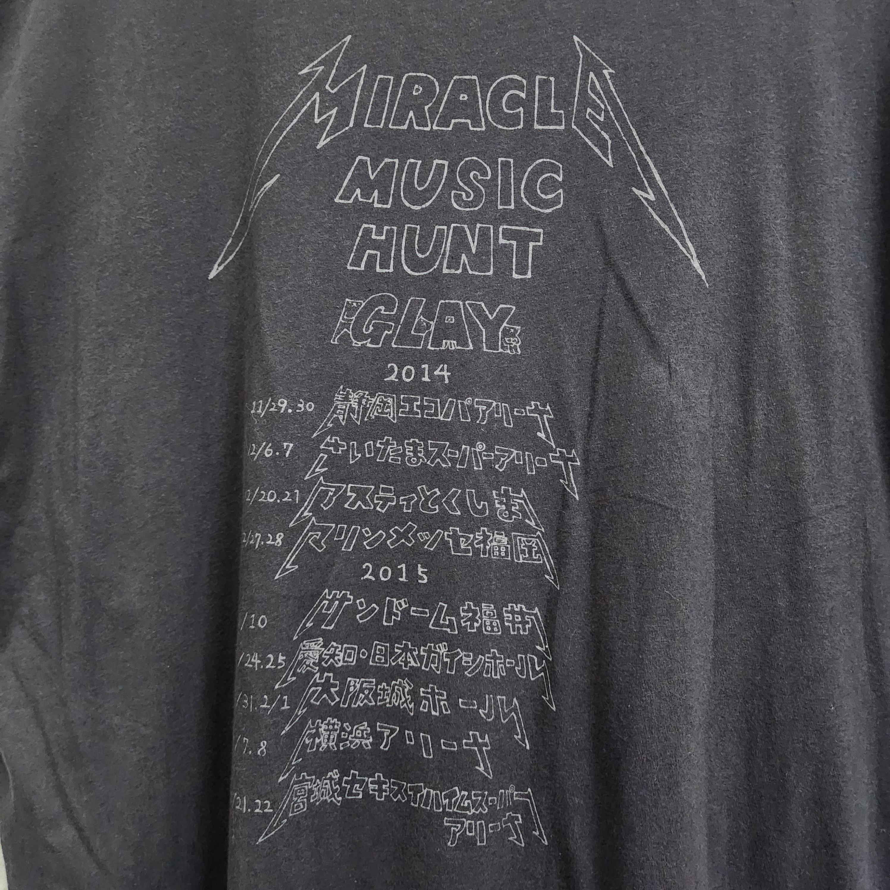 Japanese Brand - Metallica Parody Miracle Musical Hunt Japan 2014 Tees - 12