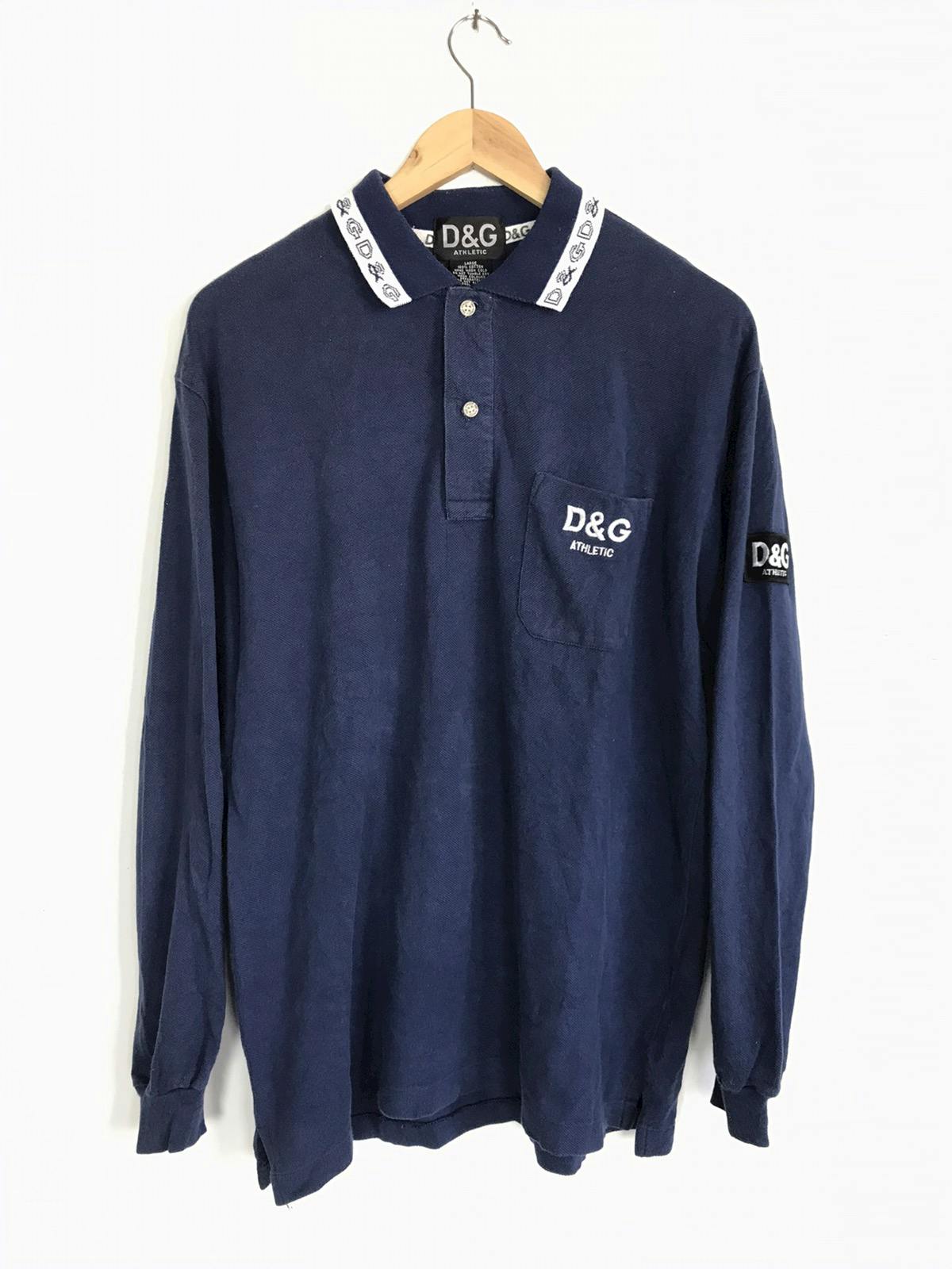 Vintage Dolce & Gabbana Athletic Polo Shirt - 1