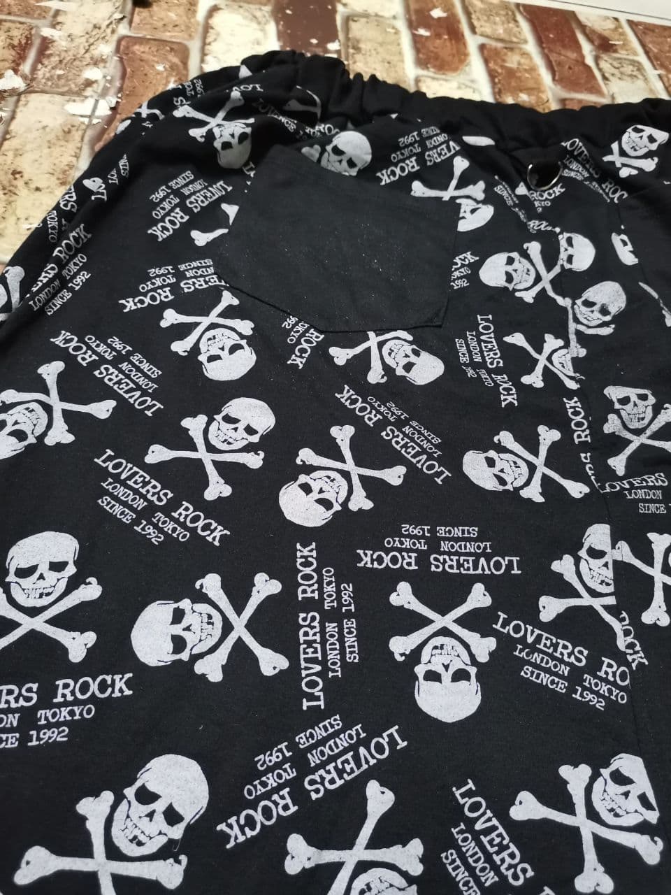 Skulls - Lover's Rock by Super Lover Harem Pants - 2