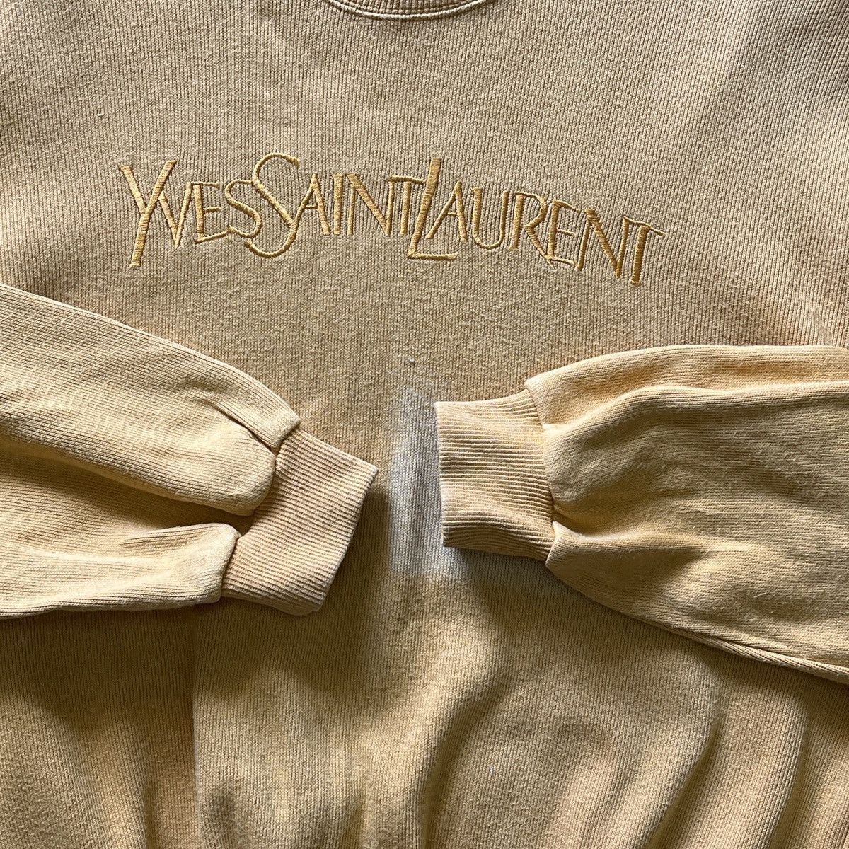 Sun Faded Vintage Yves Saint Laurent Sweater - 14