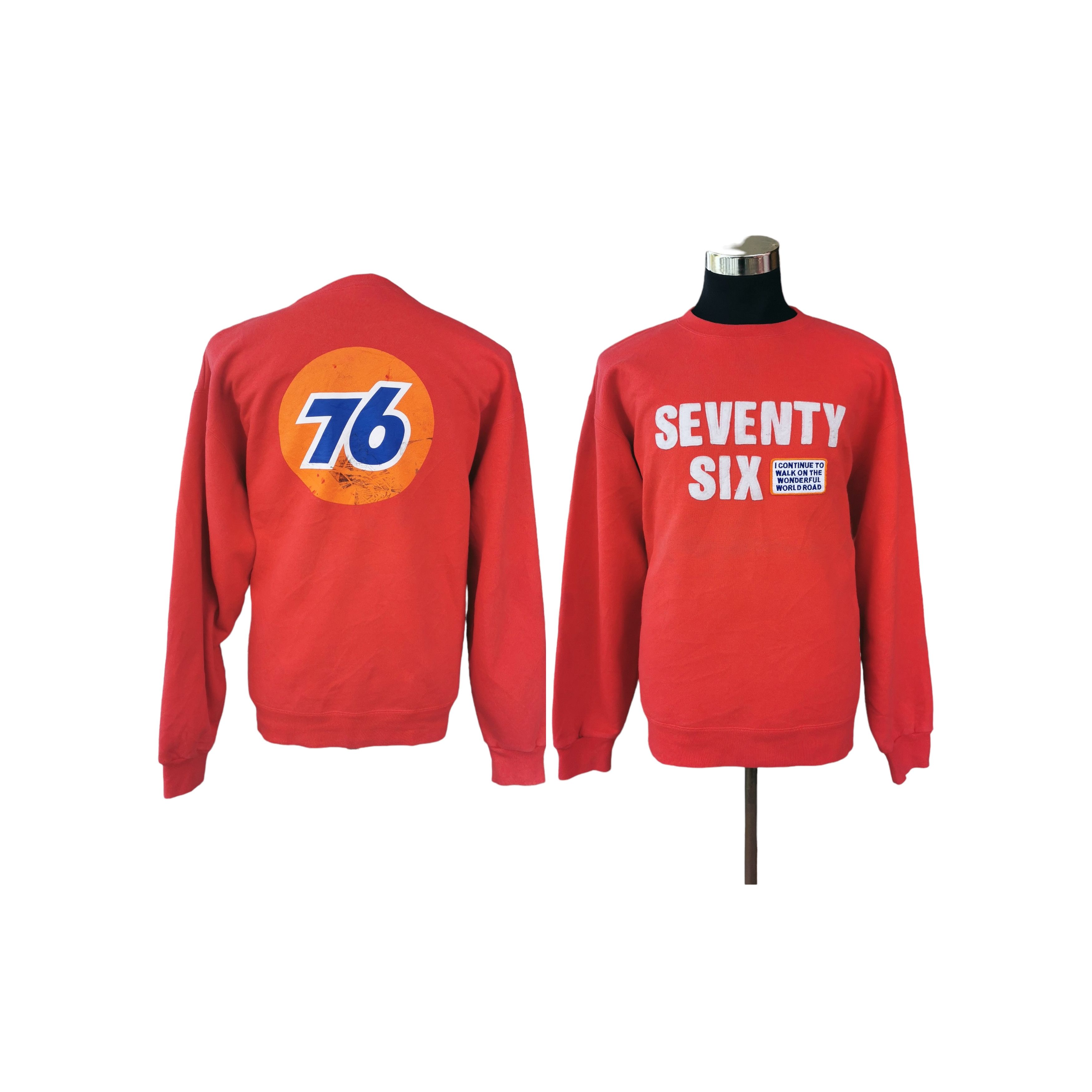 Vintage - 76 Lubricants Seventy Six Racing Motor Sweatshirts - 1