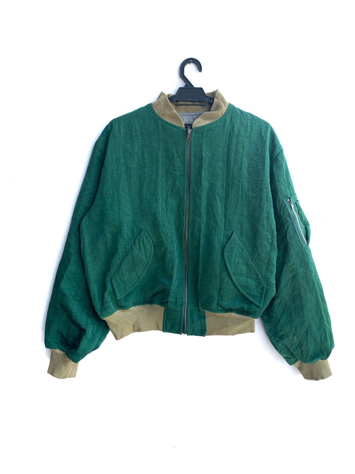 Vintage - PLATZ Racing Club Reversible Bomber Jacket - 2