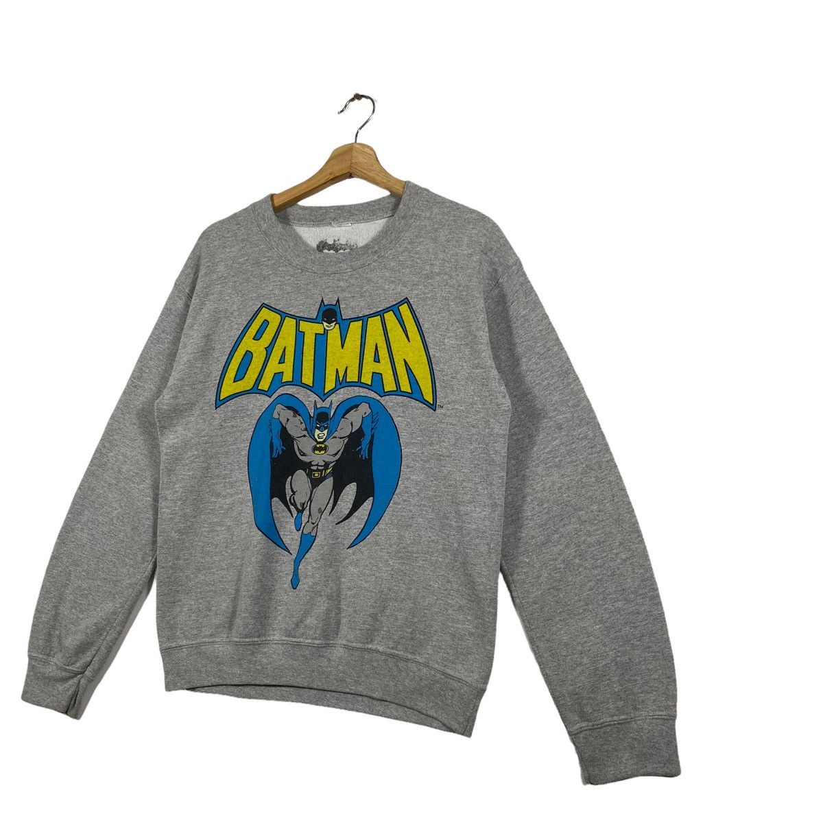 Disney - Vintage Batman Sweatshirt S Size Grey Colour - 3