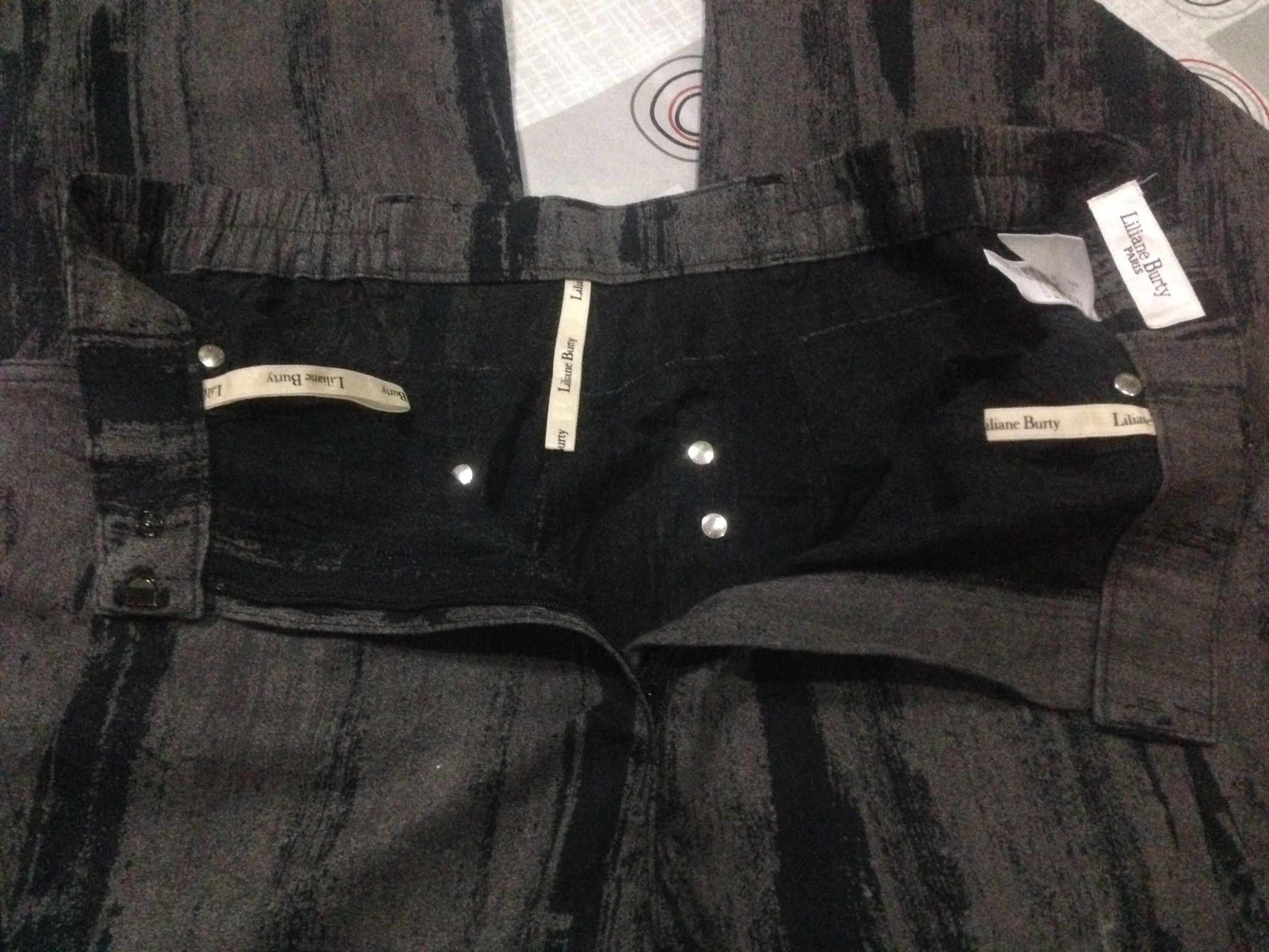 Designer - Liliane Burty Paris Trouser Pants Made In Japan -clst - 10
