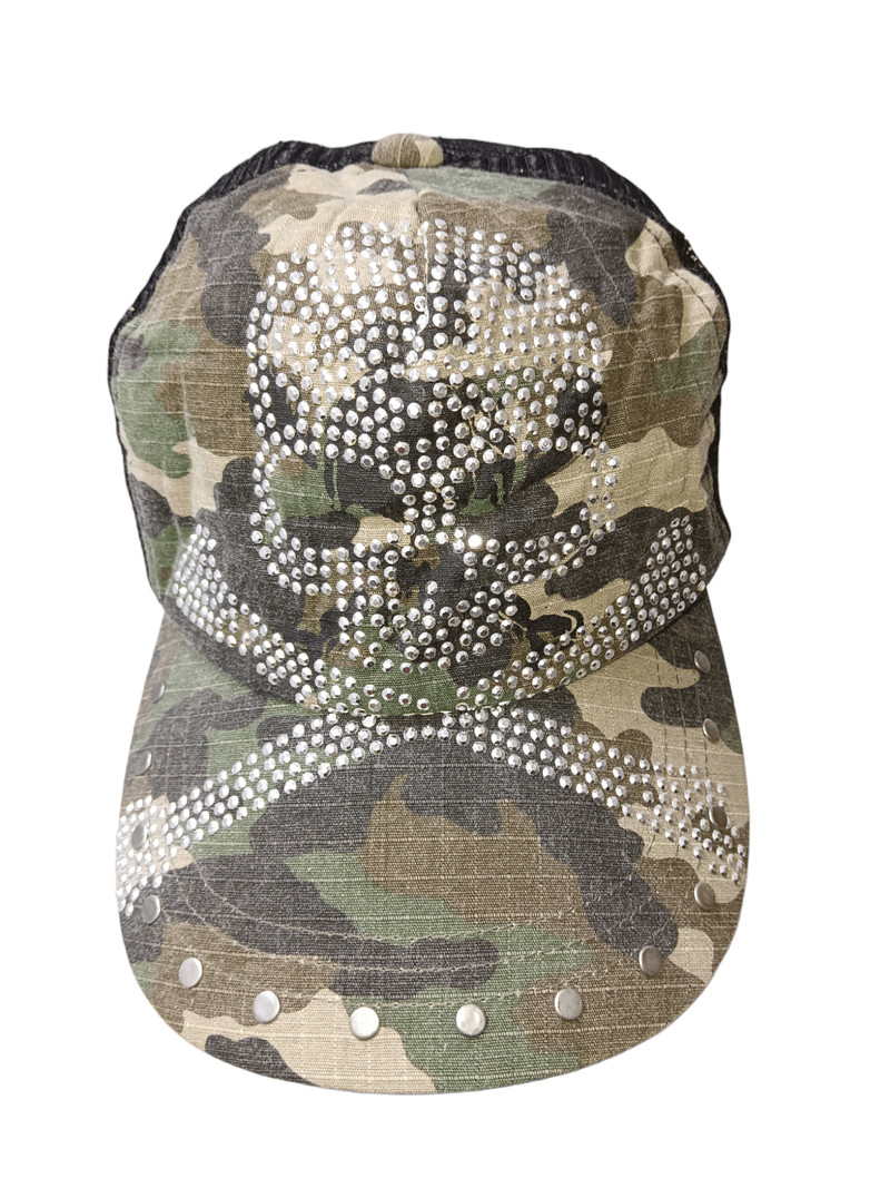 Japanese Brand - Six Panels Mastermind Skulls Camo Trucker Hat - 1