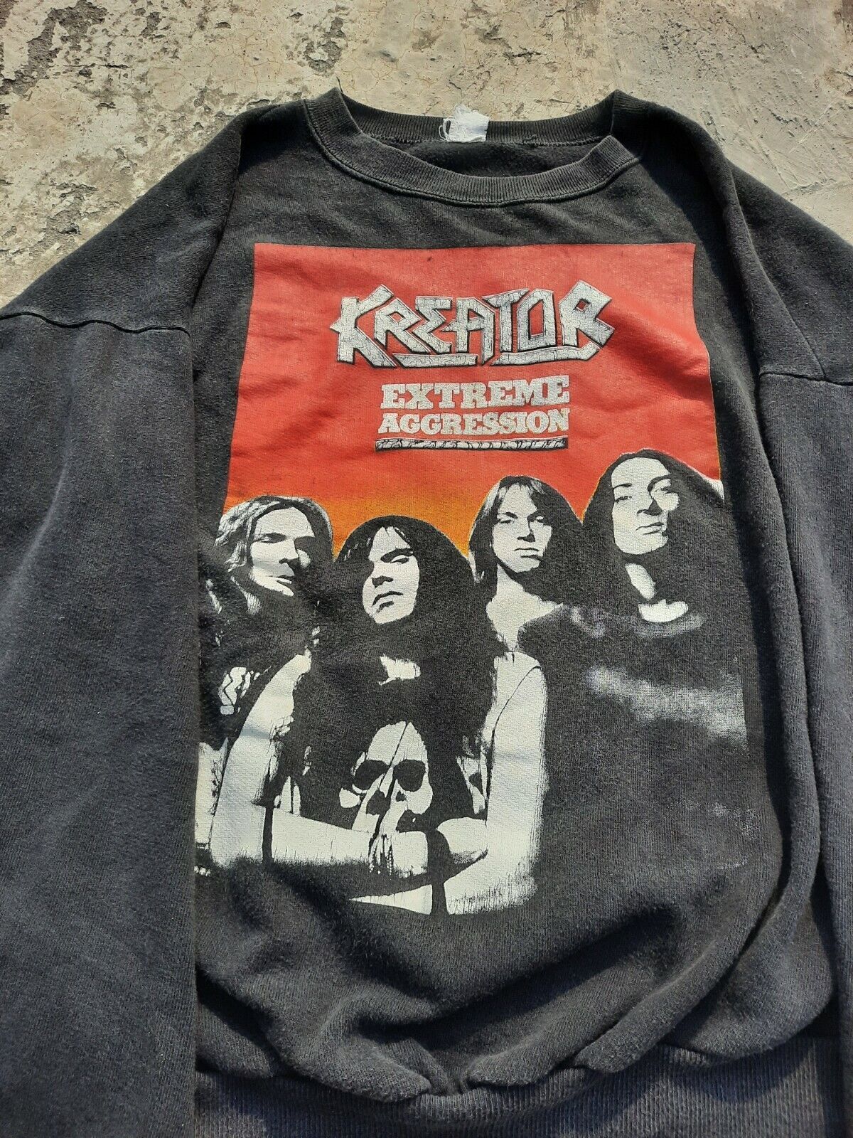 Vintage Kreator - Extreme aggression Sweatshirt 80s - 1