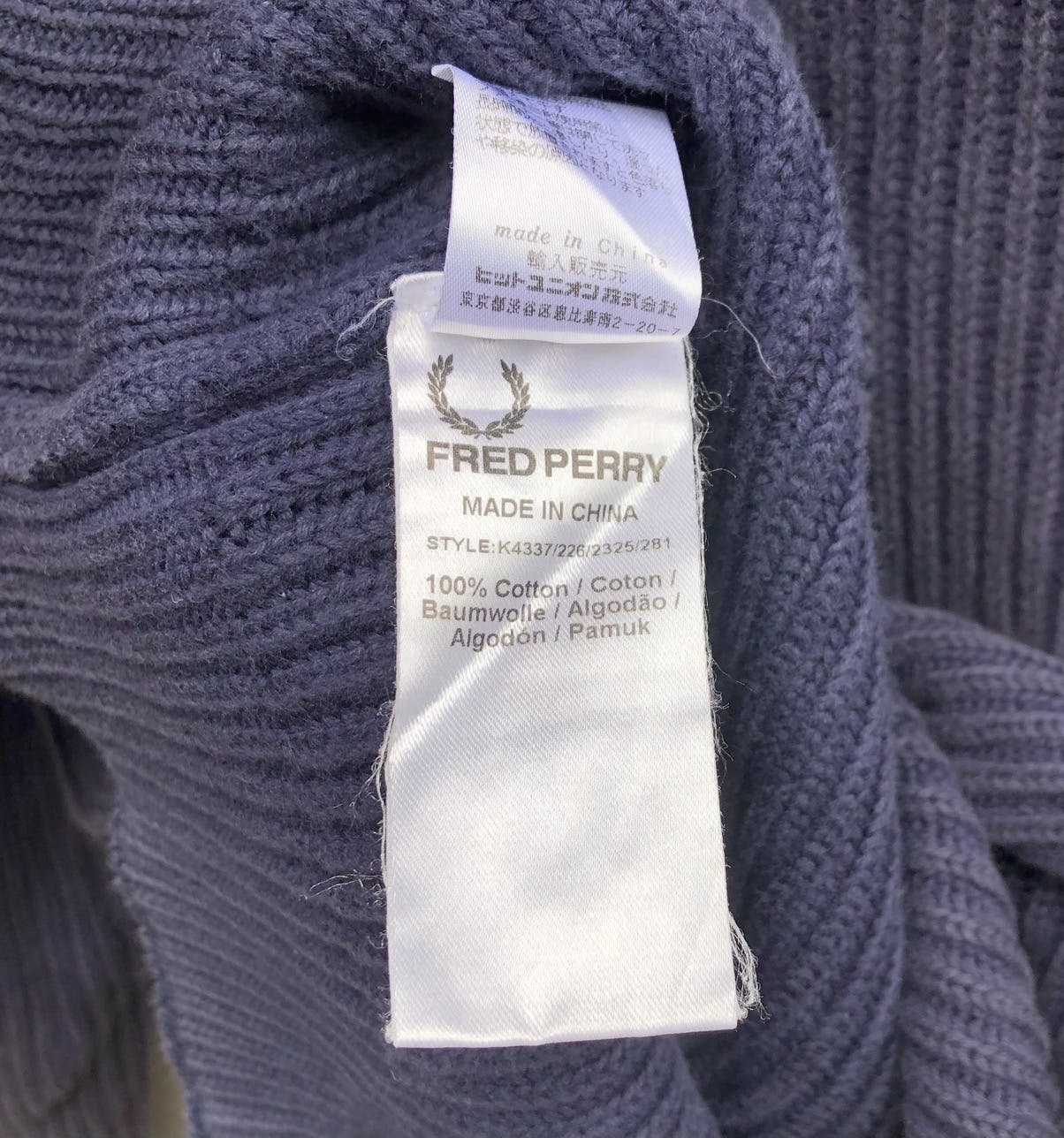 Vintage Fred Perry sun faded Zip up Sweater’s - 5