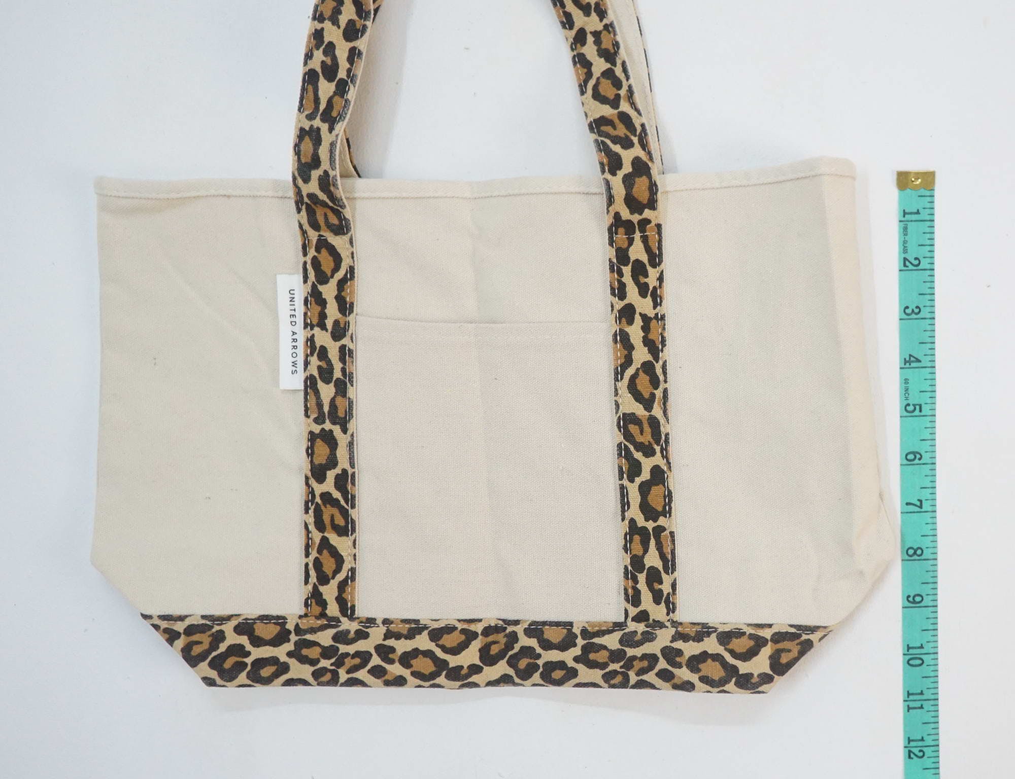 UNITED ARROWS Leopard Printed Tote Bag - 11